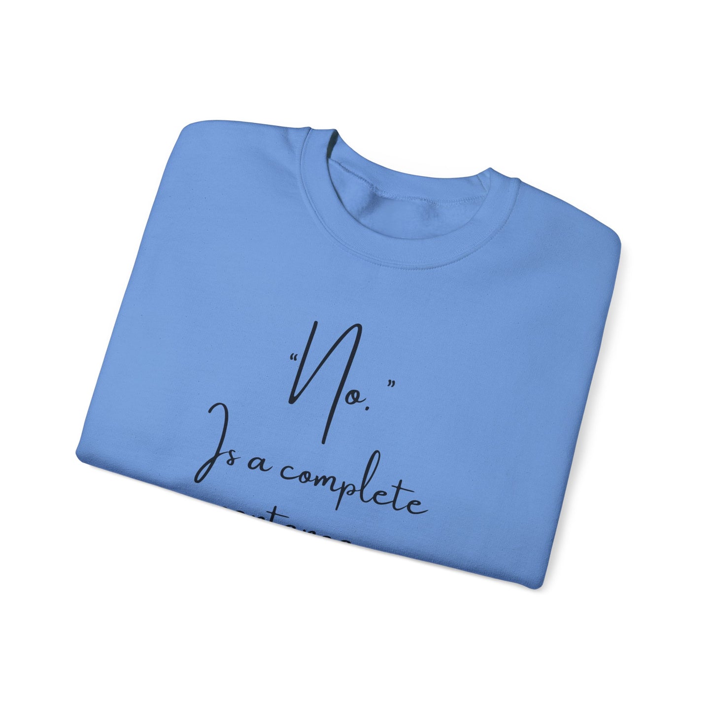 Respect My Boundaries Crewneck Sweatshirt