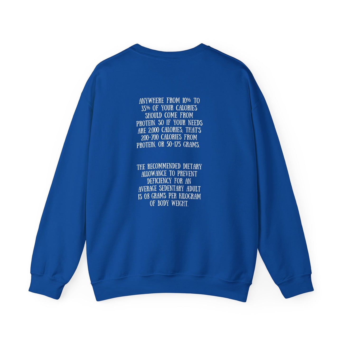 Vegan Protein Crewneck Sweatshirt