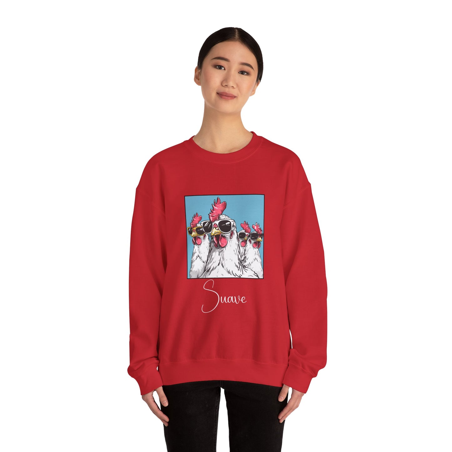 Suave Rooster Crewneck Sweatshirt