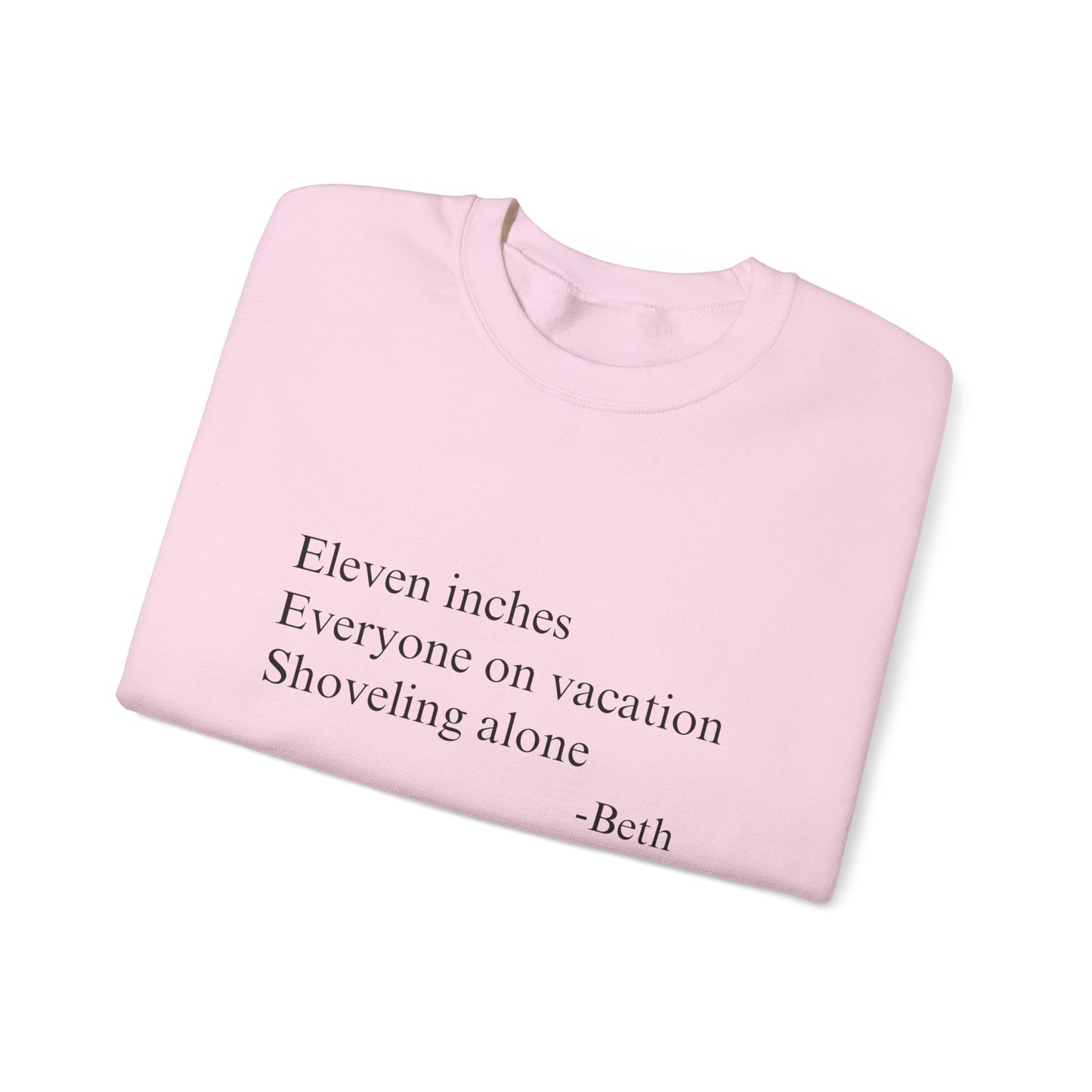 Eleven Inches Crewneck Sweatshirt