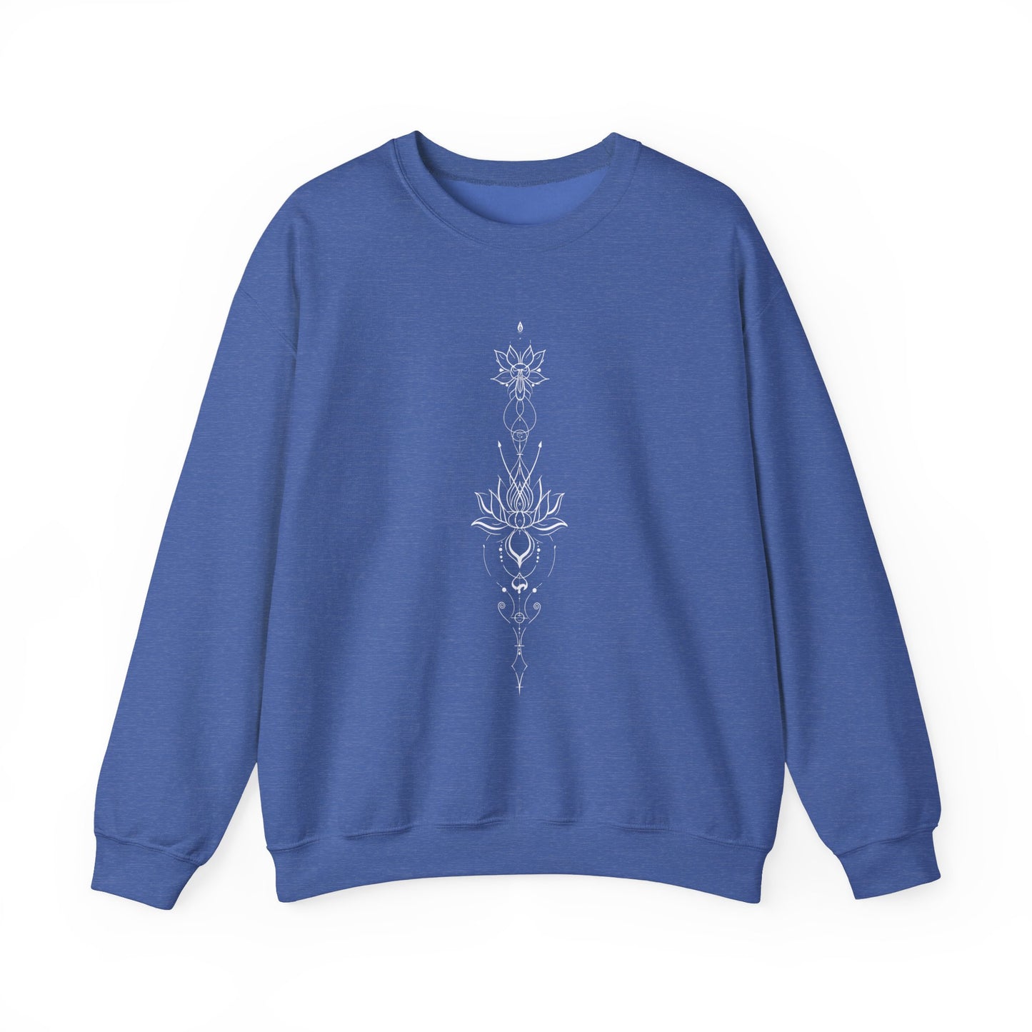 Unalome Lotus Crewneck Sweatshirt