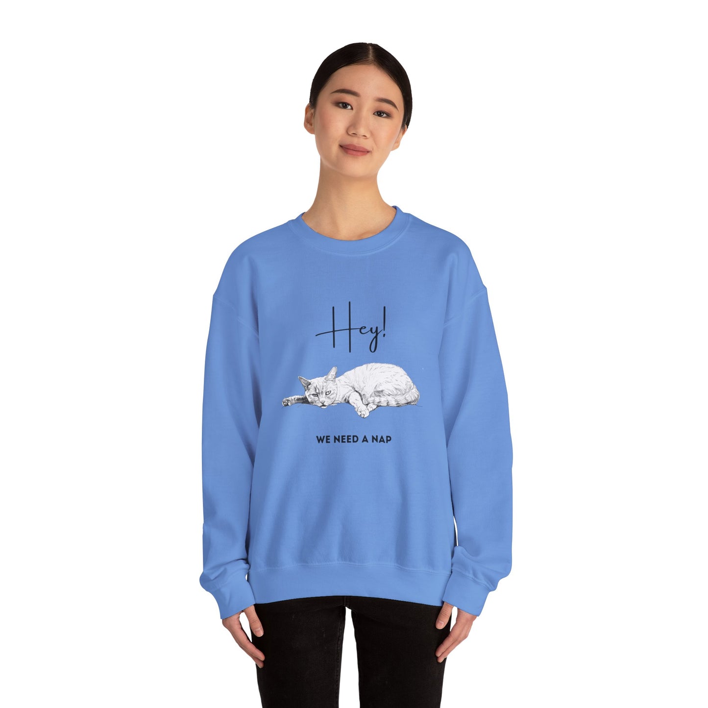 We Need a Nap Crewneck Sweatshirt