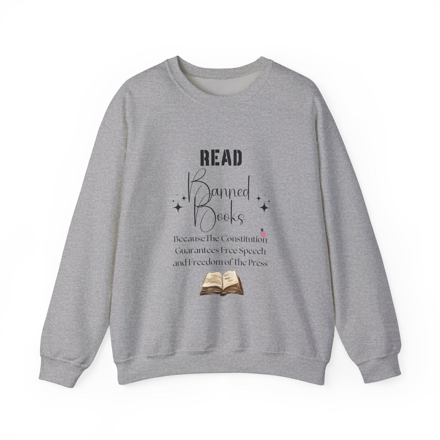 Read Banned Books Crewneck Sweatshirt