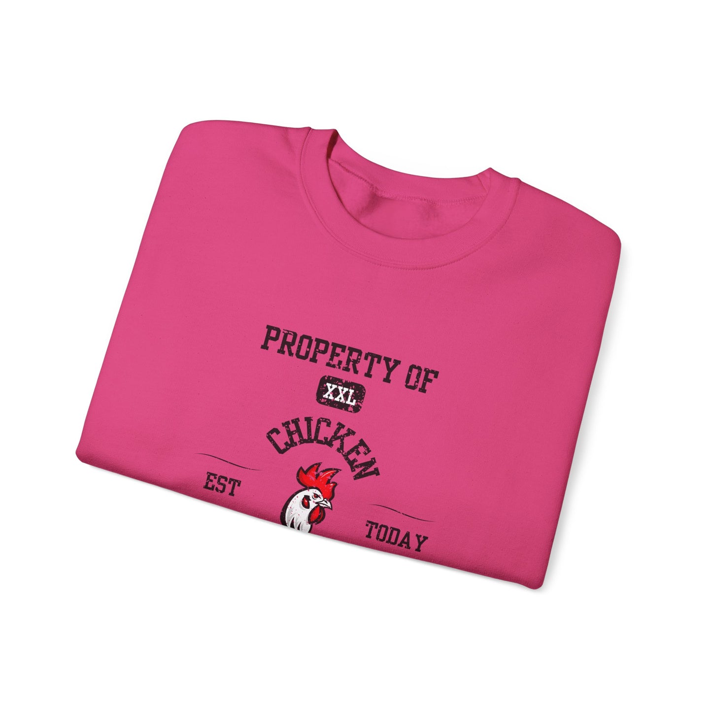 Property of Chicken University Crewneck Sweatshirt