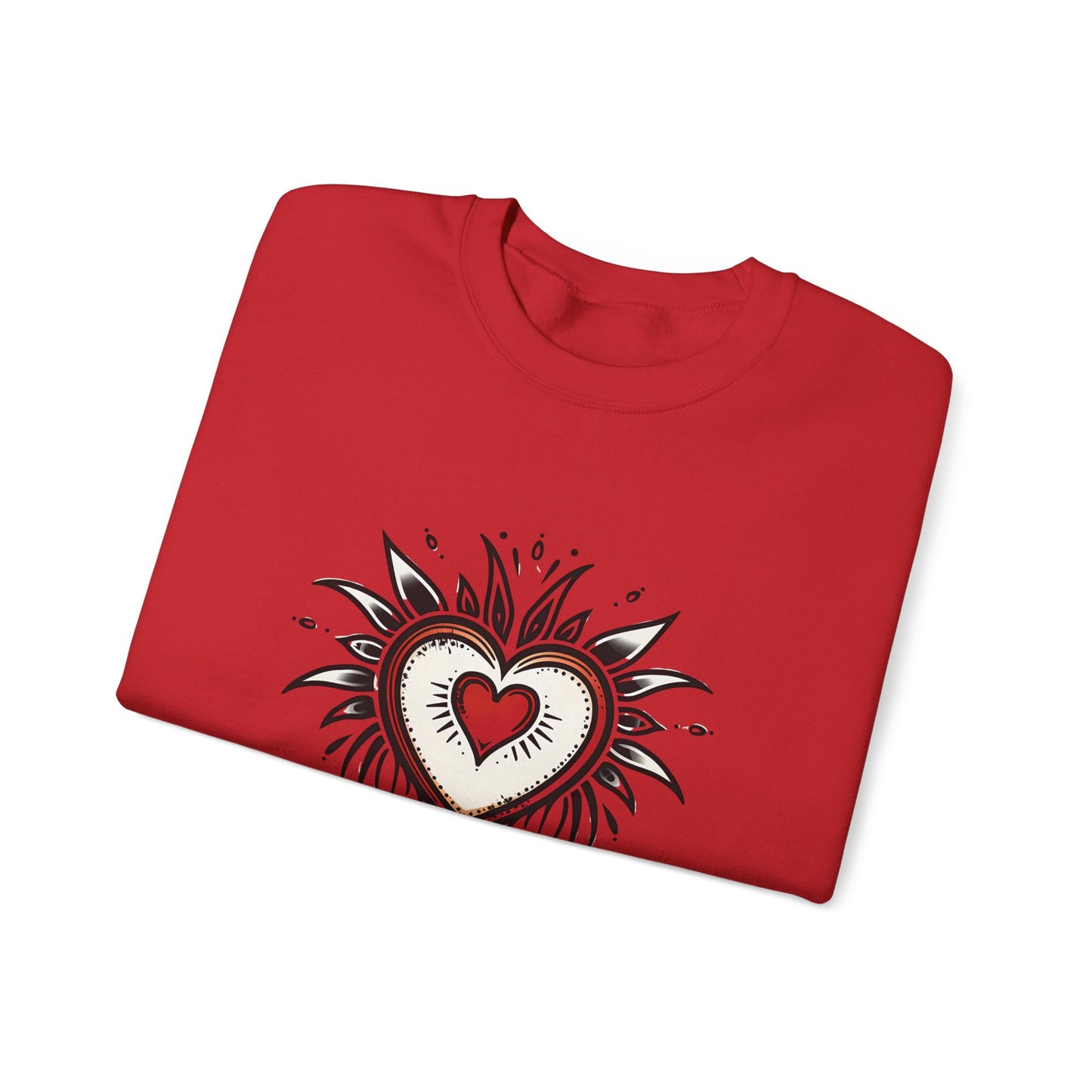 Tattoo Heart Crewneck Sweatshirt
