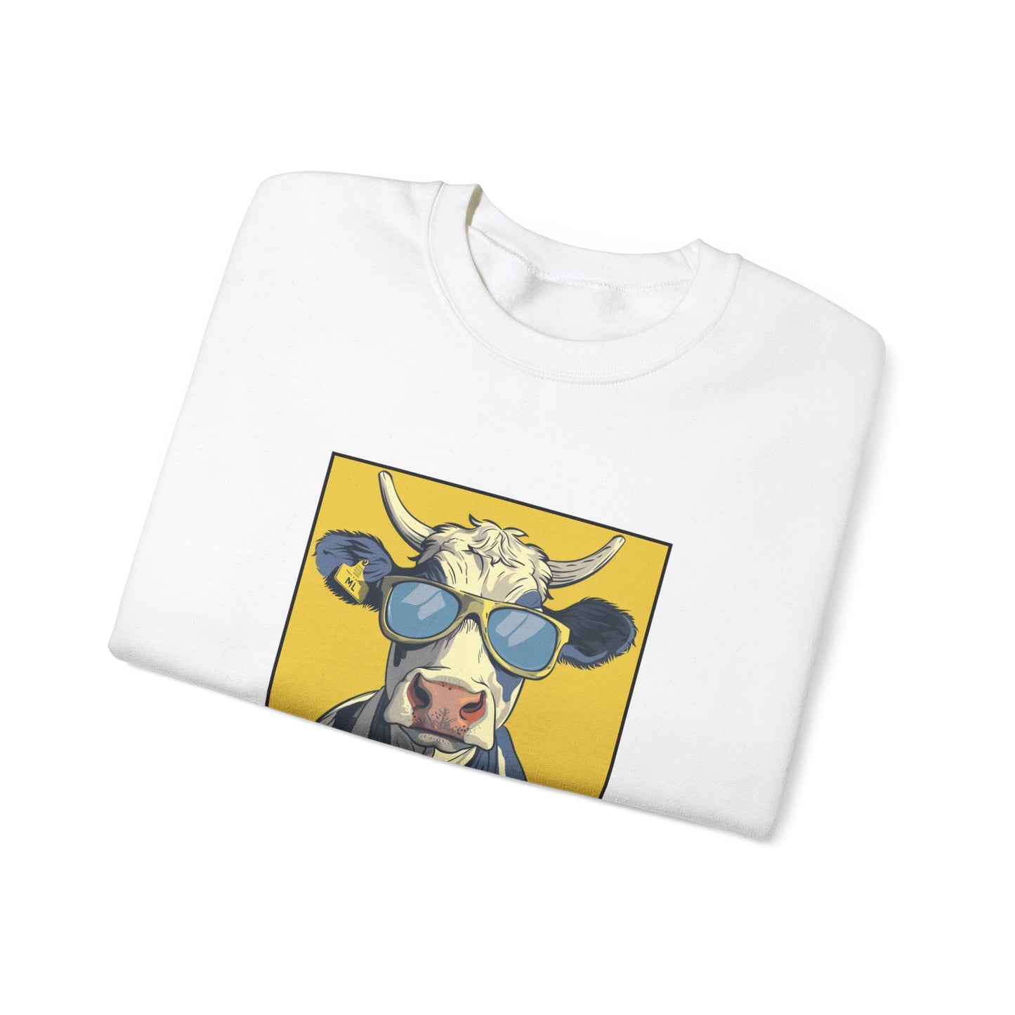 Suave Cow Crewneck Sweatshirt
