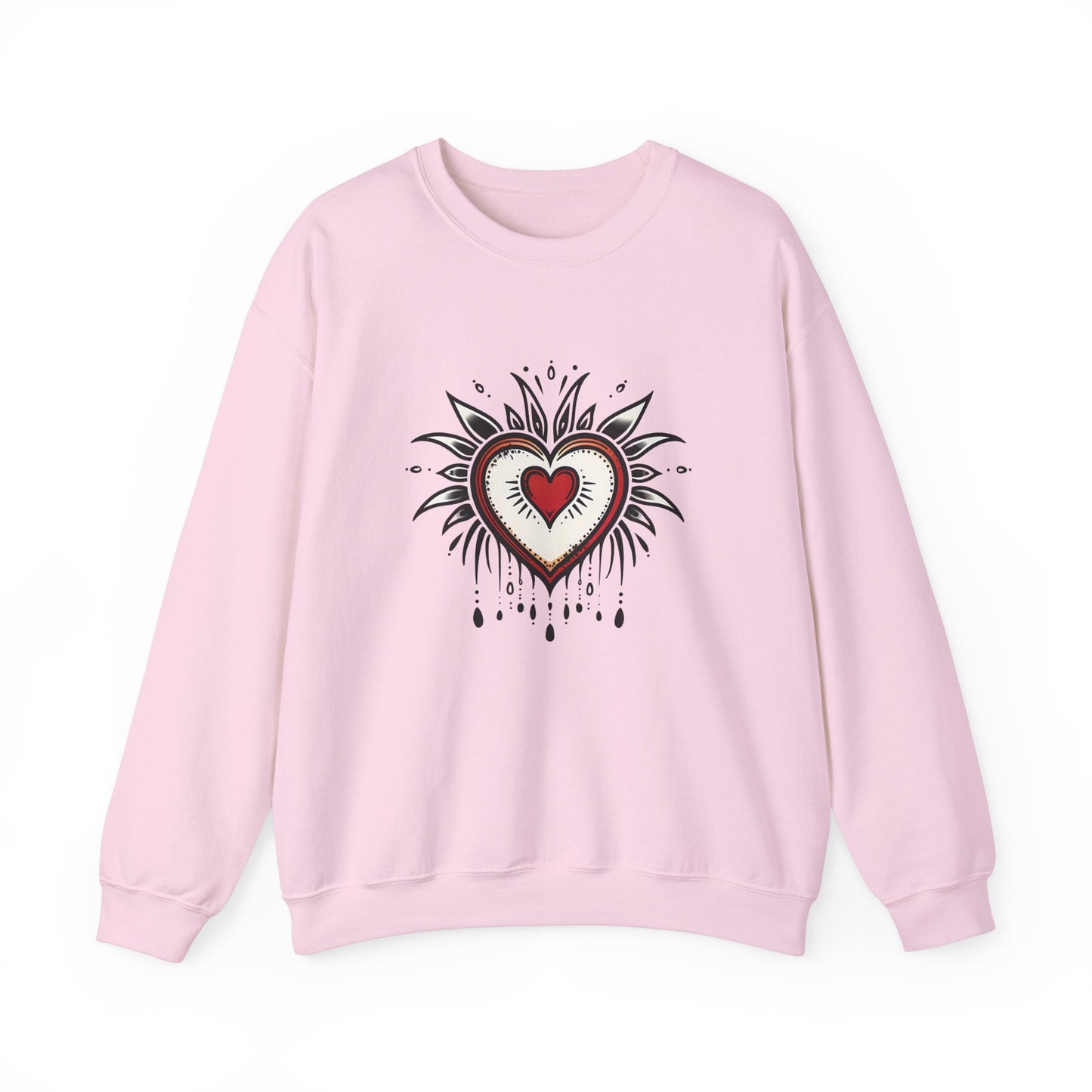 Tattoo Heart Crewneck Sweatshirt
