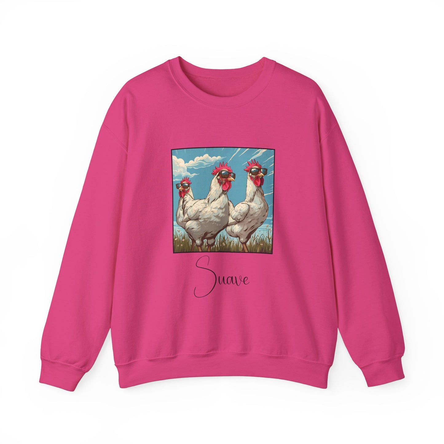 Suave Chicken Crewneck Sweatshirt