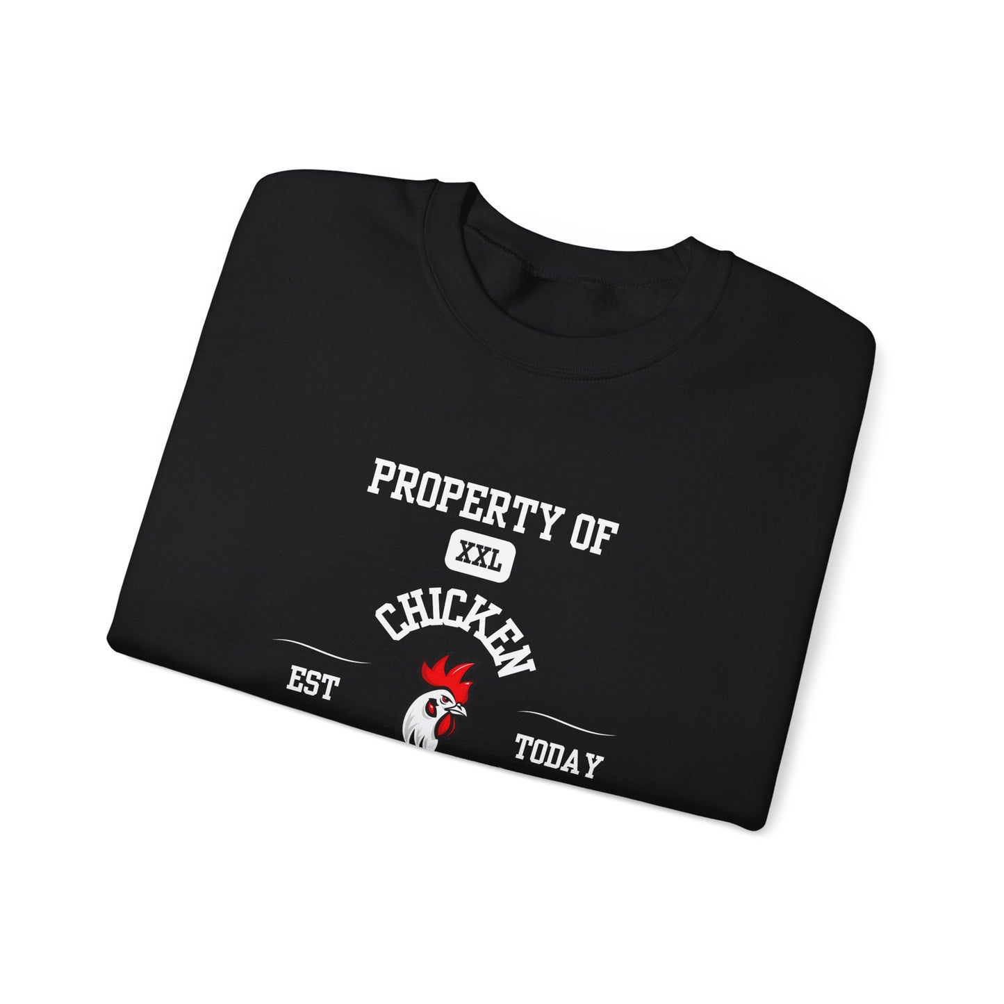 Property of Chicken University Crewneck Sweatshirt