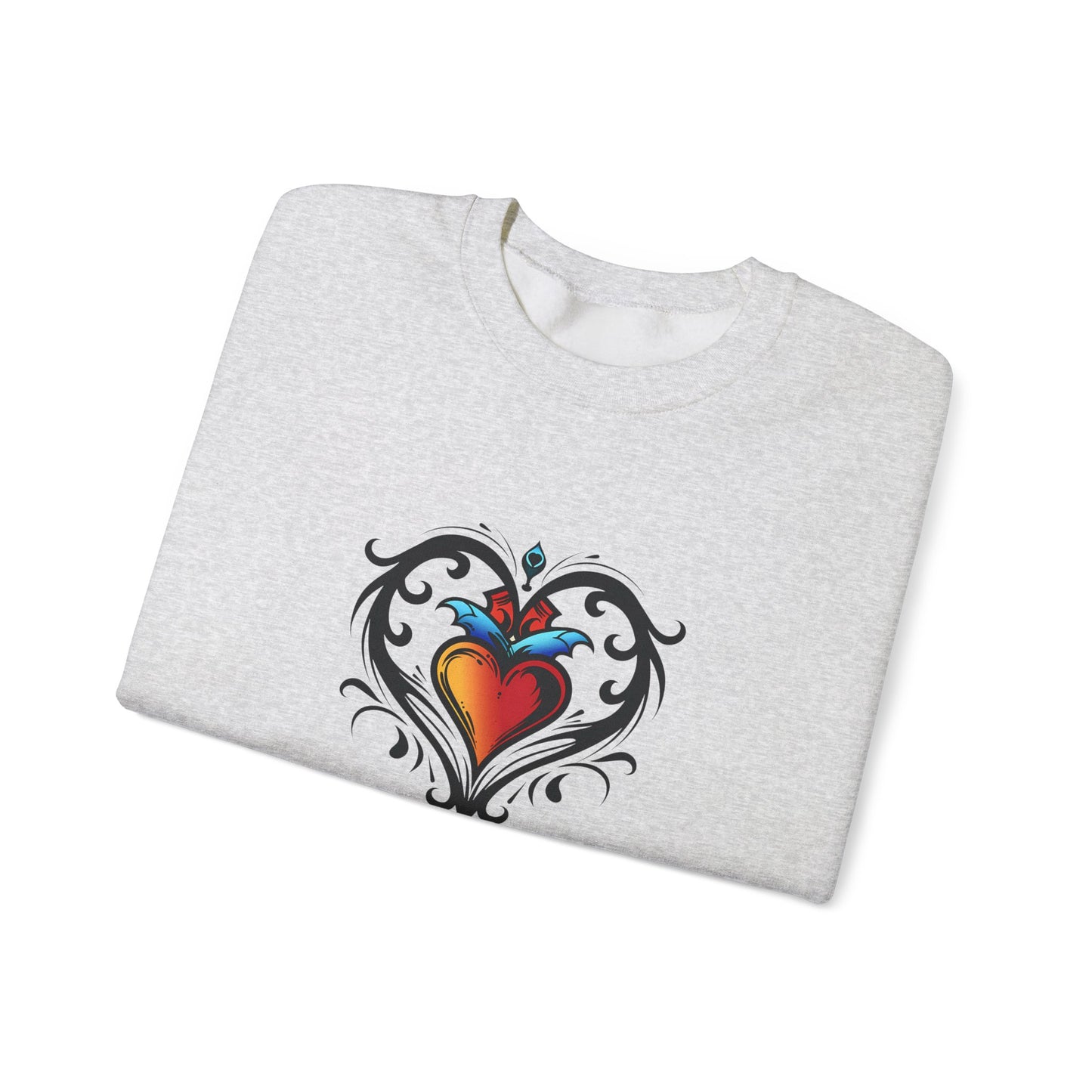Tattoo Heart Crewneck Sweatshirt