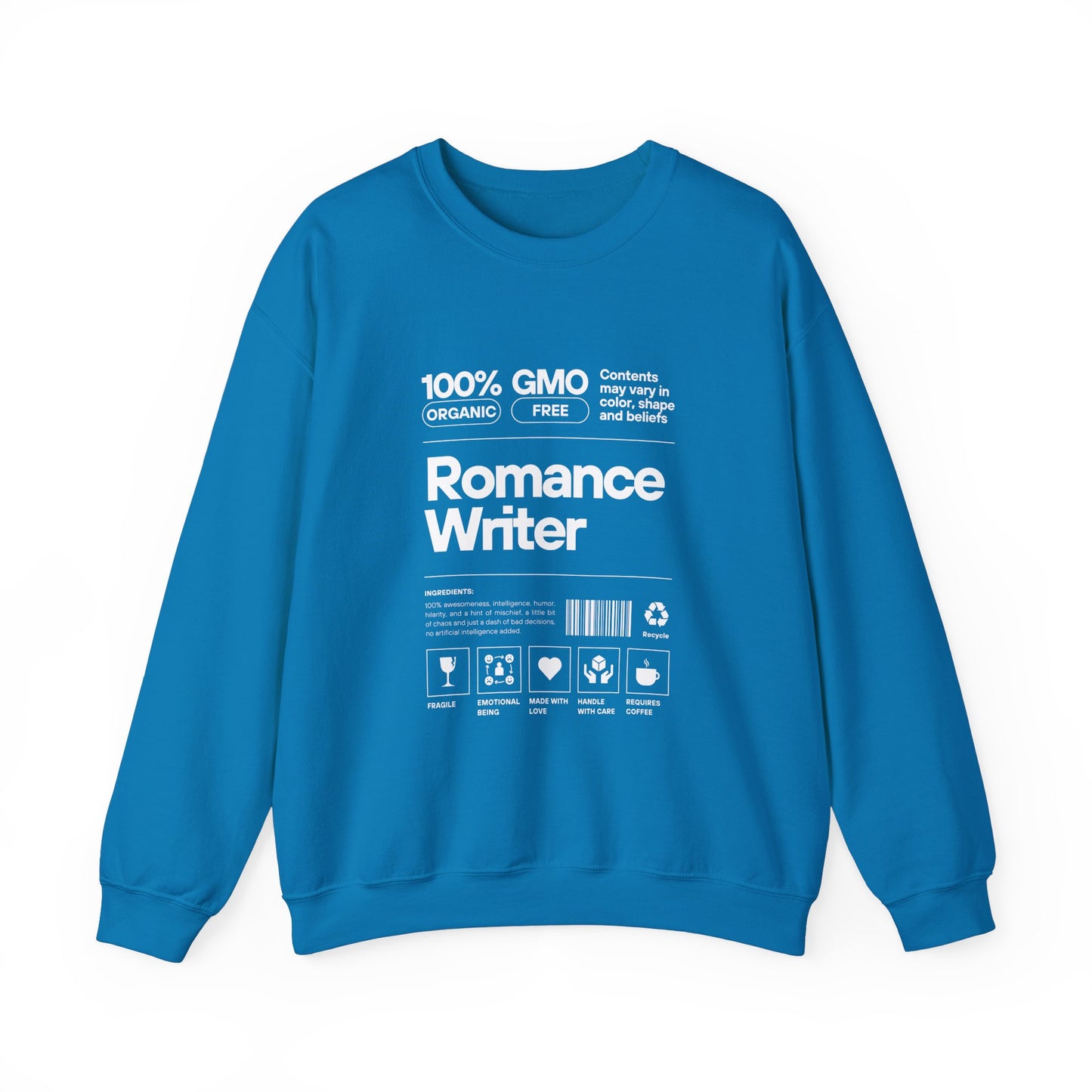 Romance Writer Crewneck Sweatshirt
