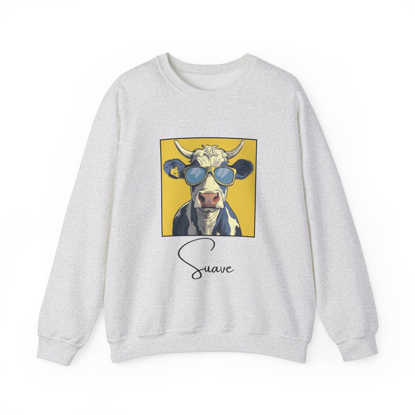 Suave Cow Crewneck Sweatshirt