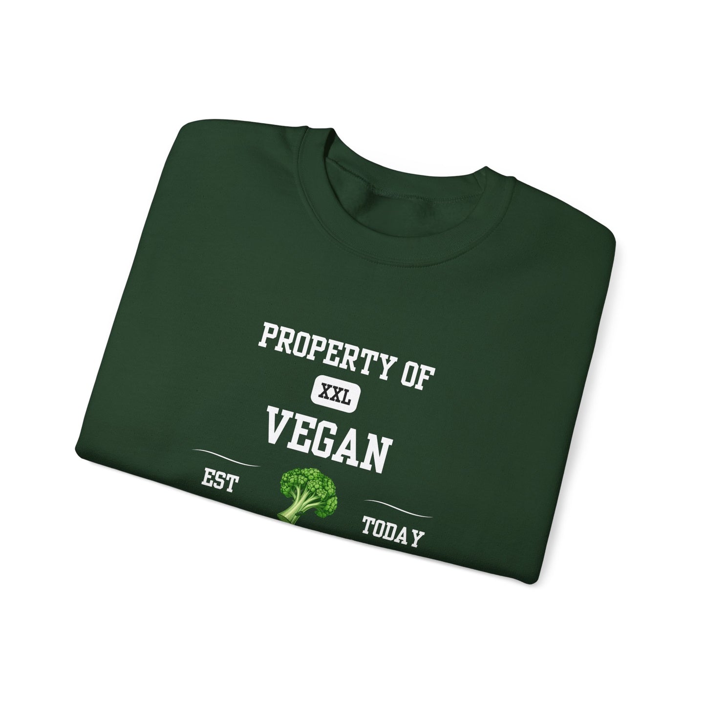 Property of Vegan University Crewneck Sweatshirt