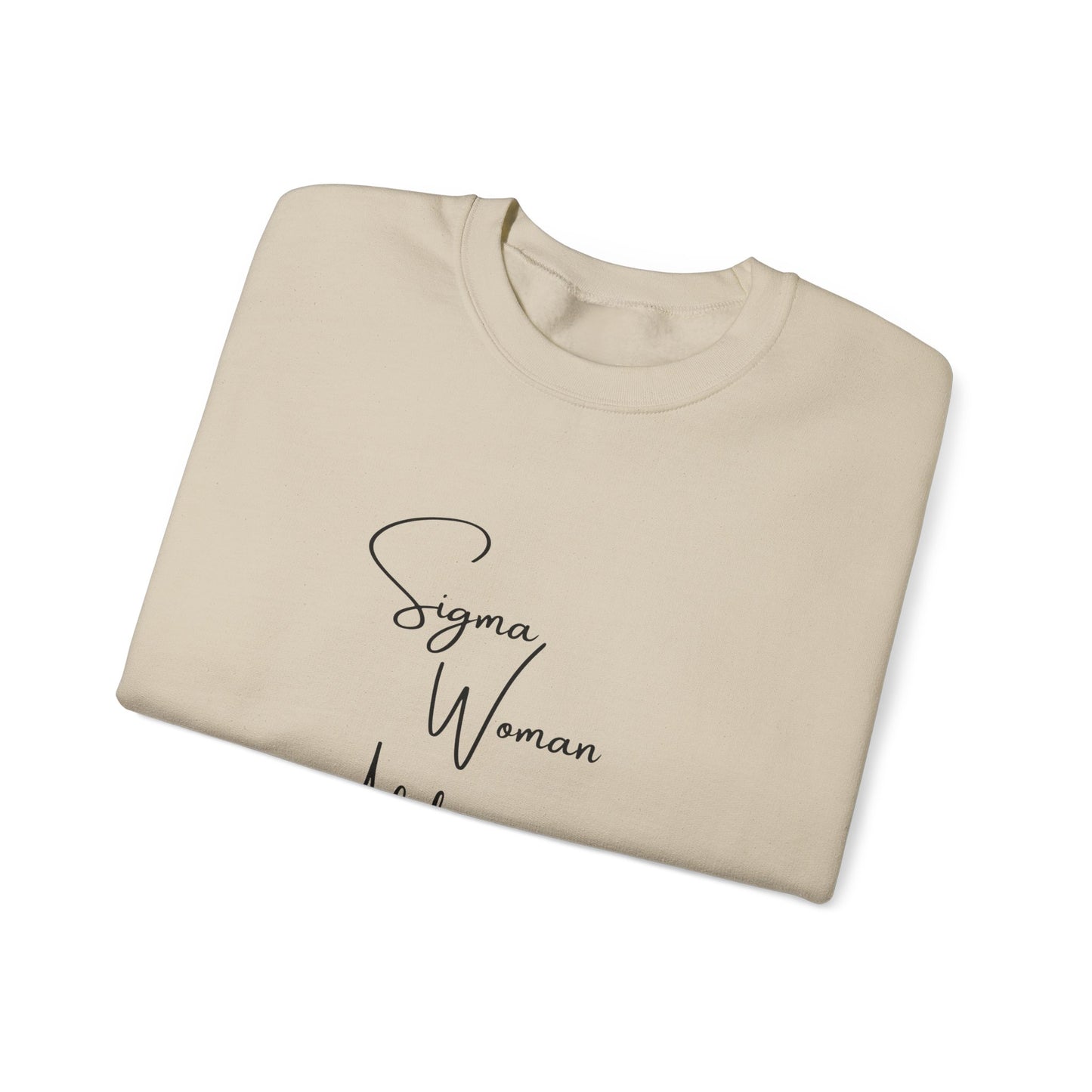 Sigma Woman Crewneck Sweatshirt
