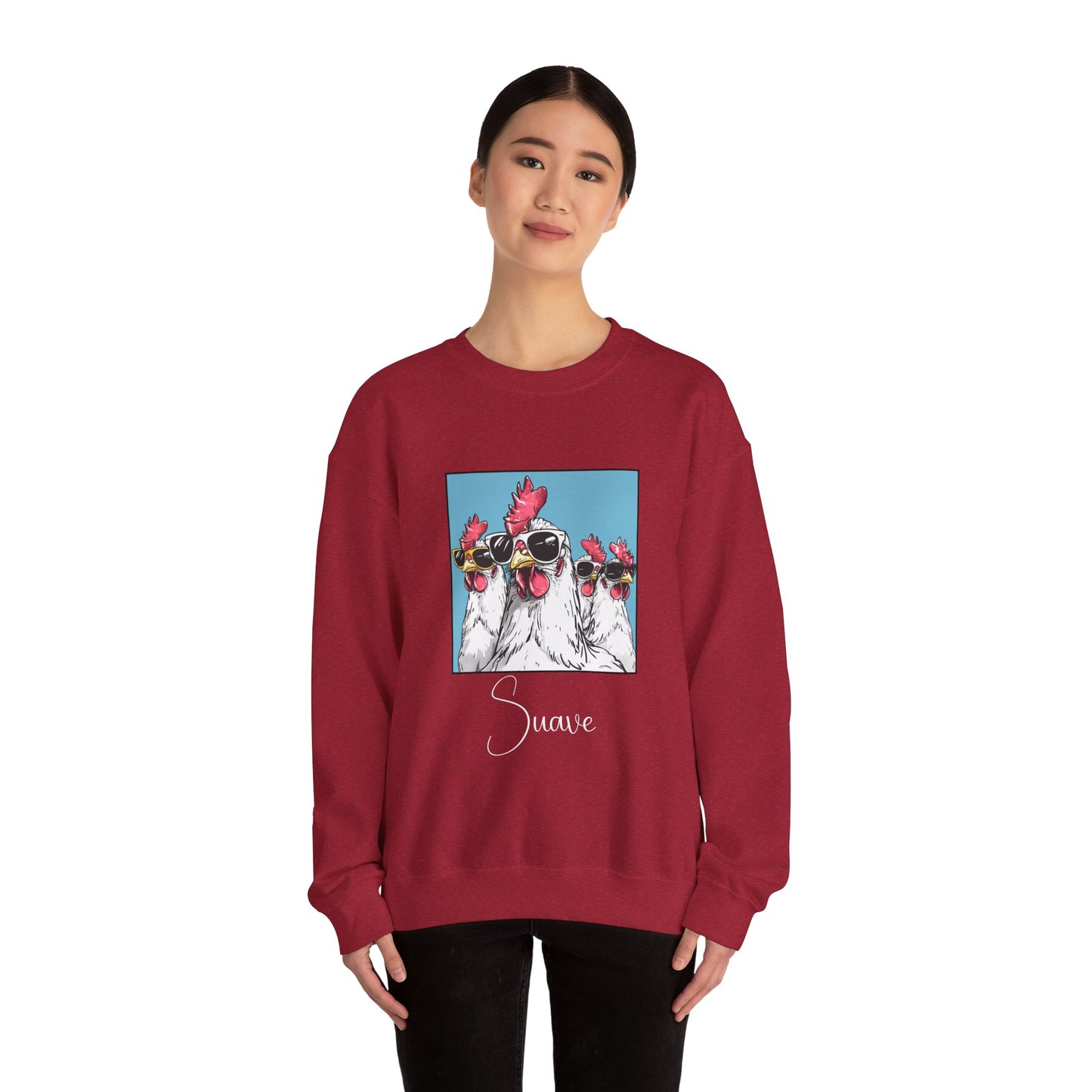 Suave Rooster Crewneck Sweatshirt