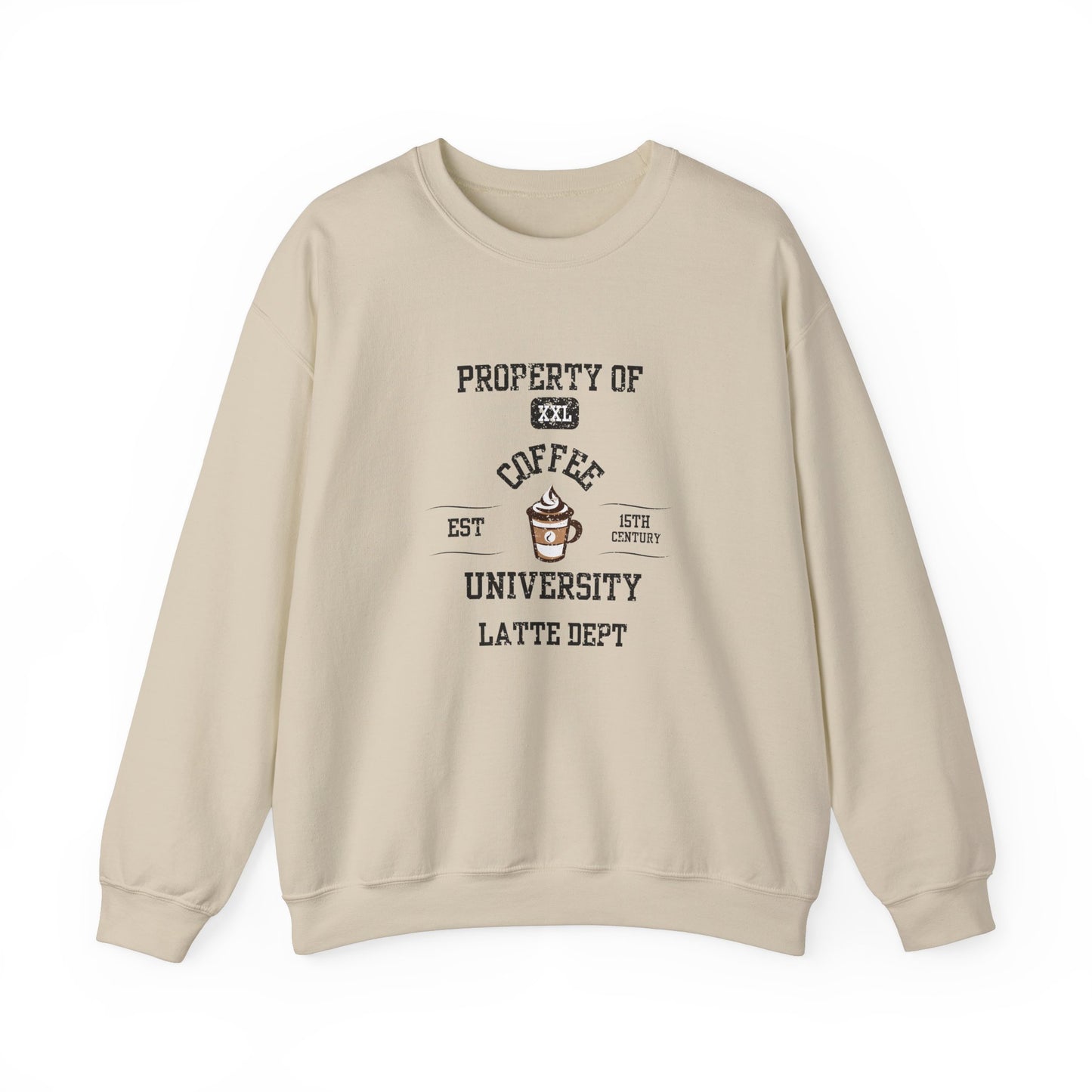 Property of Coffee University Crewneck Sweatshirt