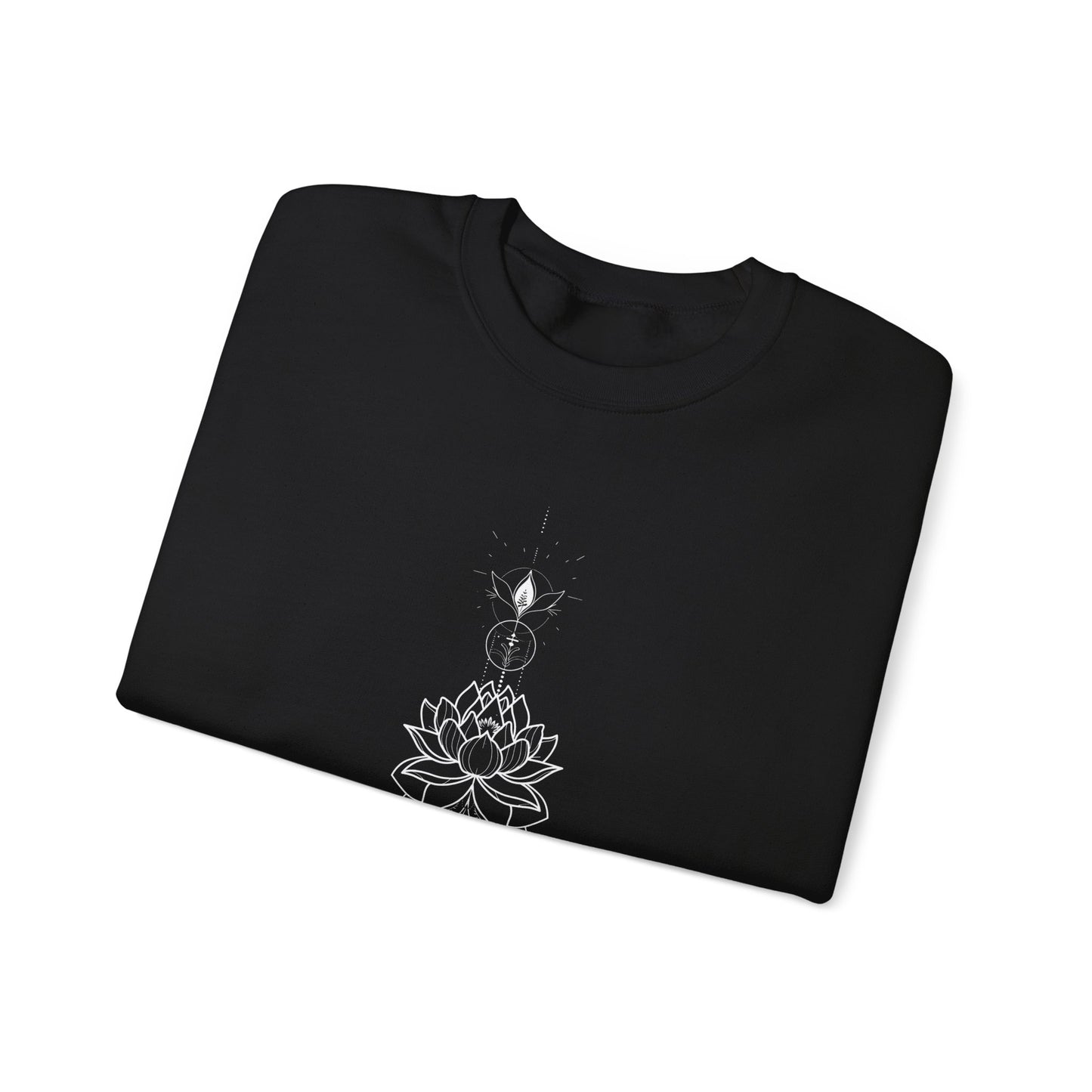 Unalome Lotus Crewneck Sweatshirt