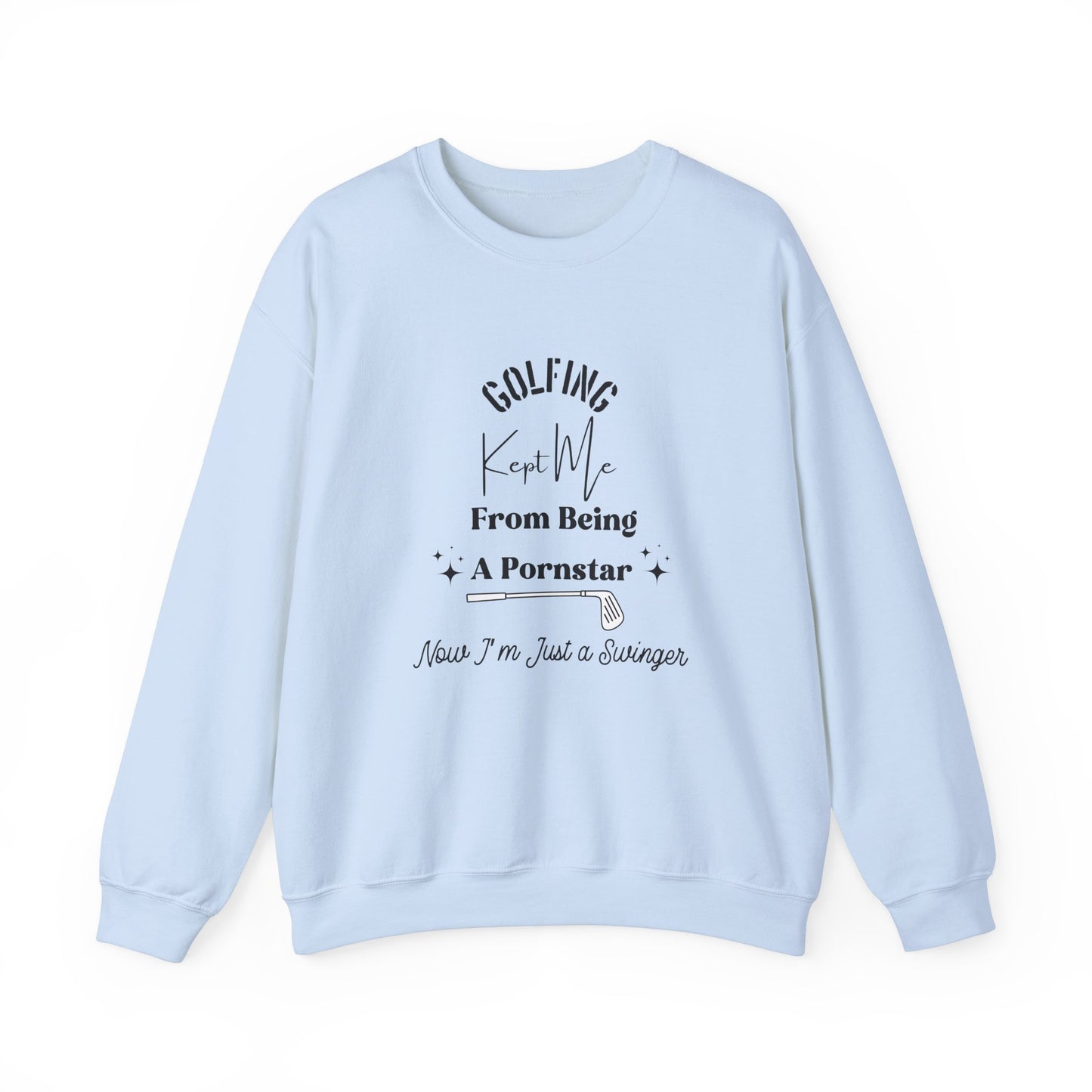 Golfing Pornstar Crewneck Sweatshirt