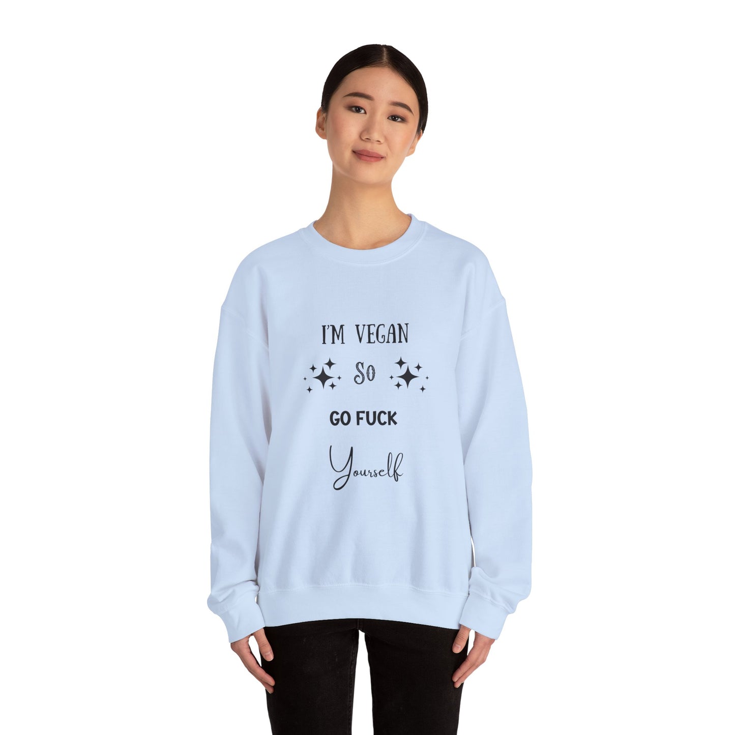 I'm Vegan Crewneck Sweatshirt