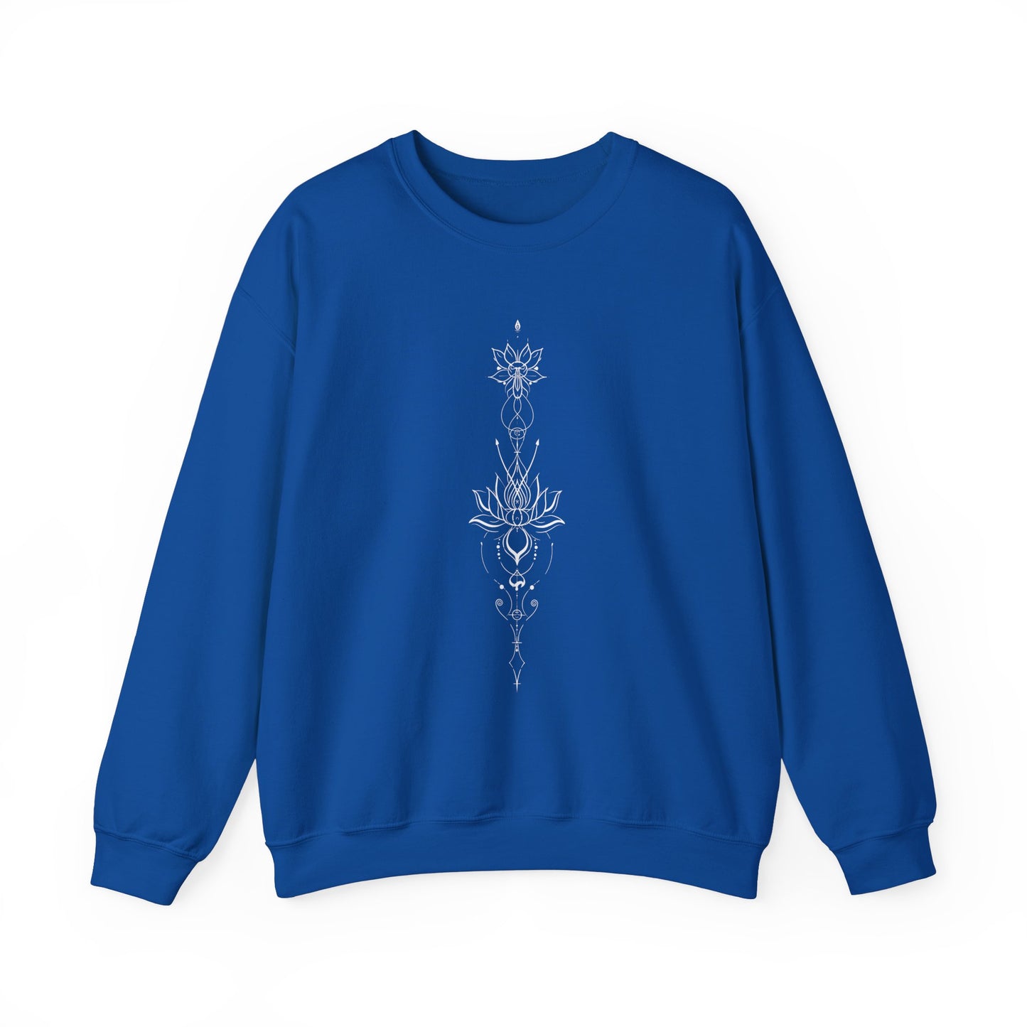 Unalome Lotus Crewneck Sweatshirt