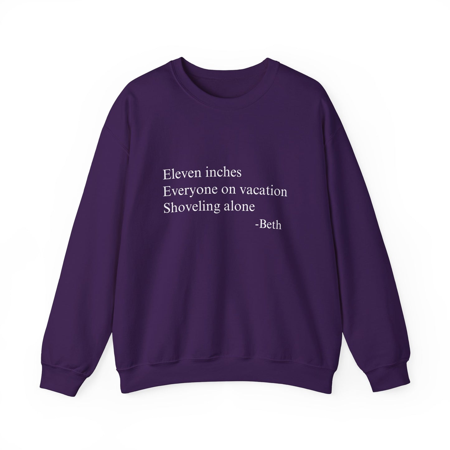 Eleven Inches Crewneck Sweatshirt
