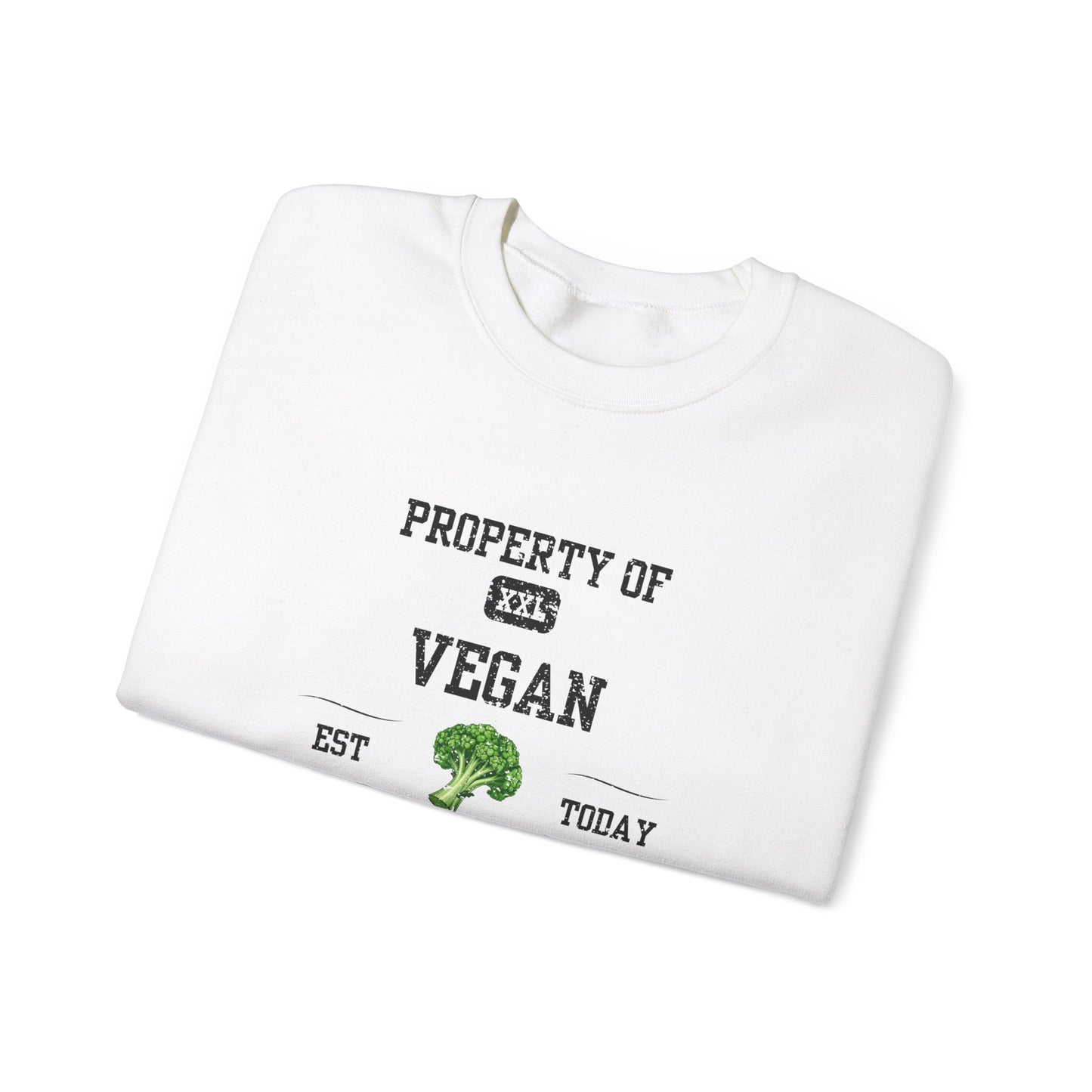 Property of Vegan University Crewneck Sweatshirt