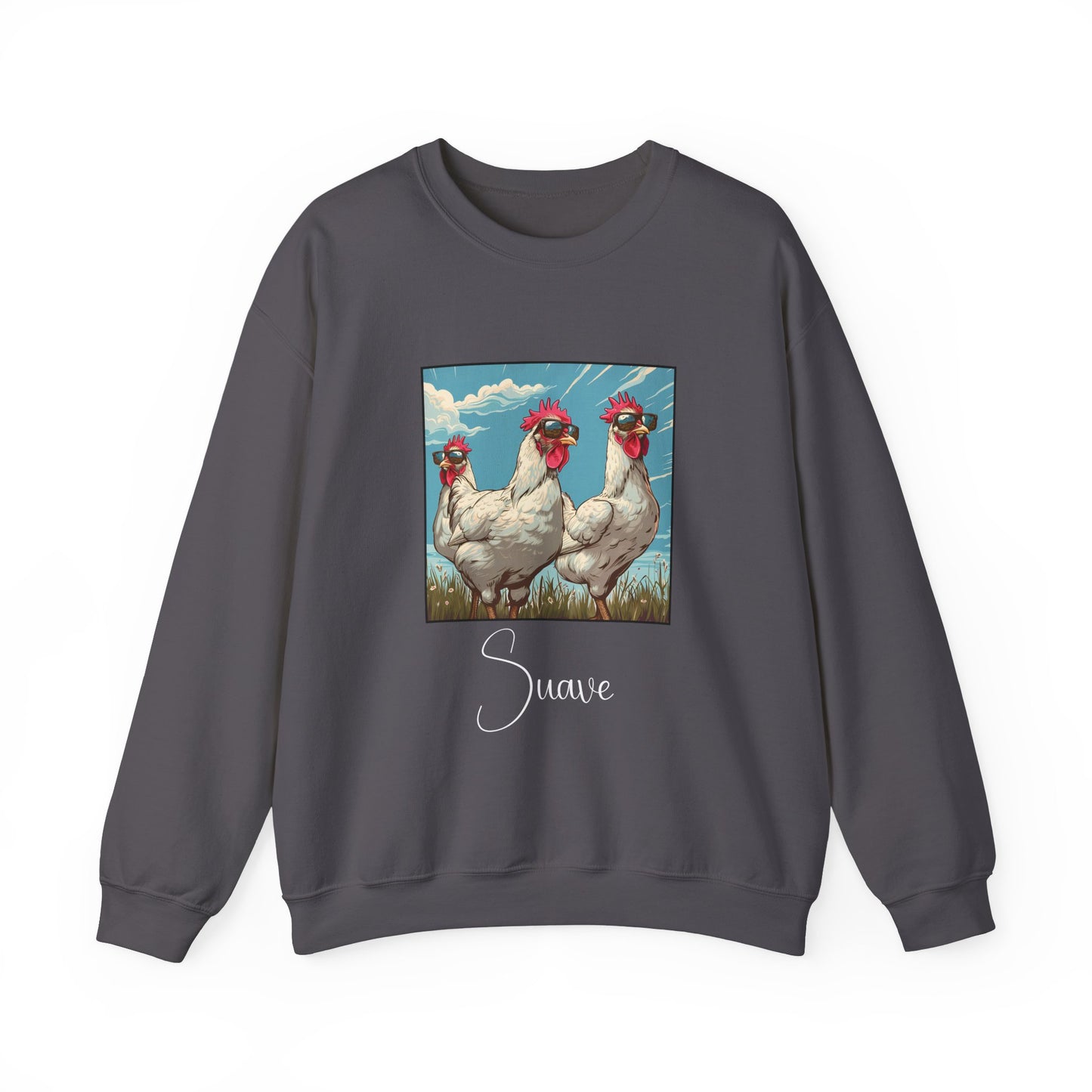 Suave Chicken Crewneck Sweatshirt