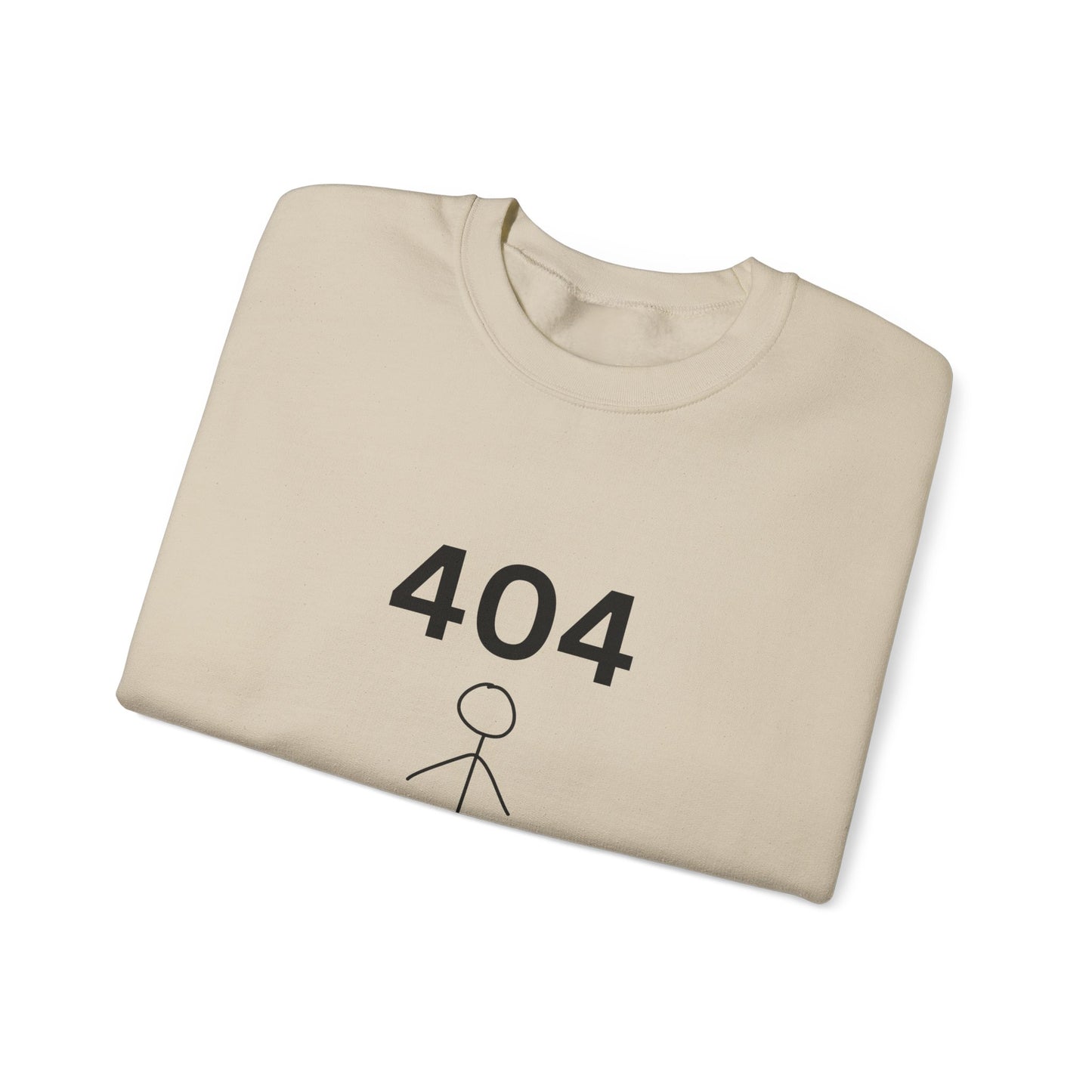 404 Cosplay Not Found Crewneck Sweatshirt