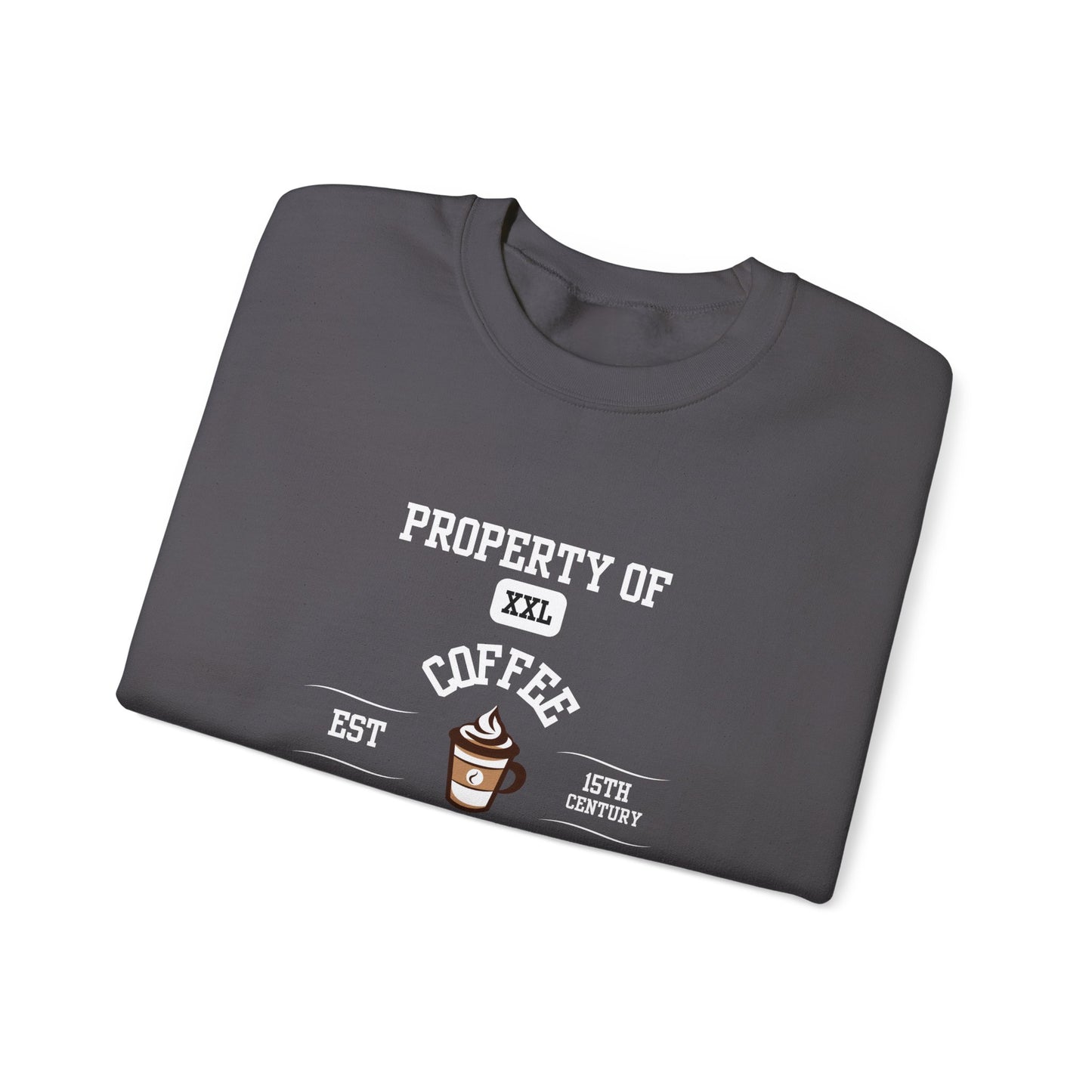 Property of Coffee University Crewneck Sweatshirt
