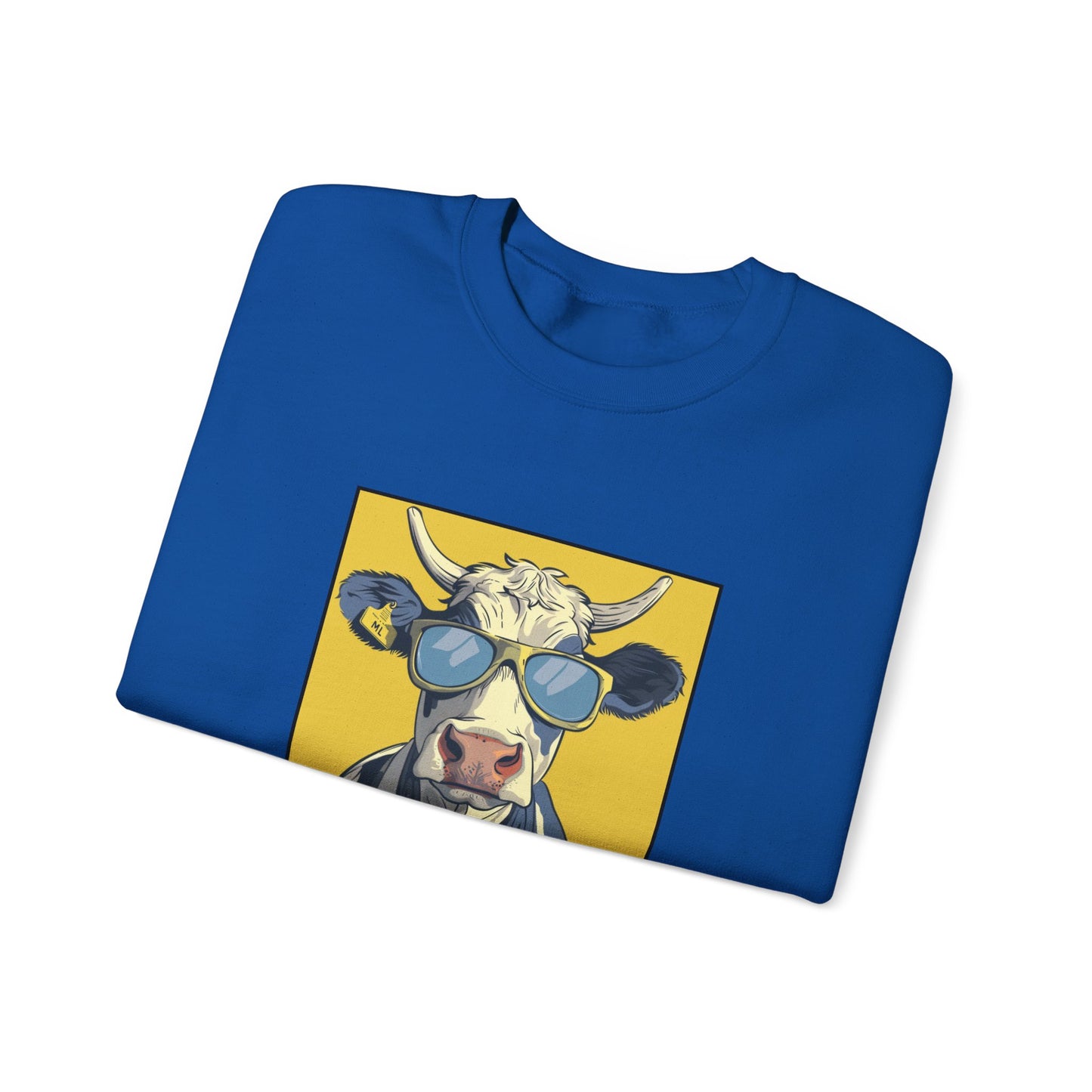 Suave Cow Crewneck Sweatshirt