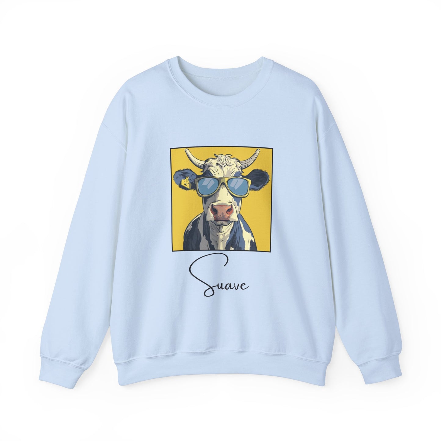 Suave Cow Crewneck Sweatshirt