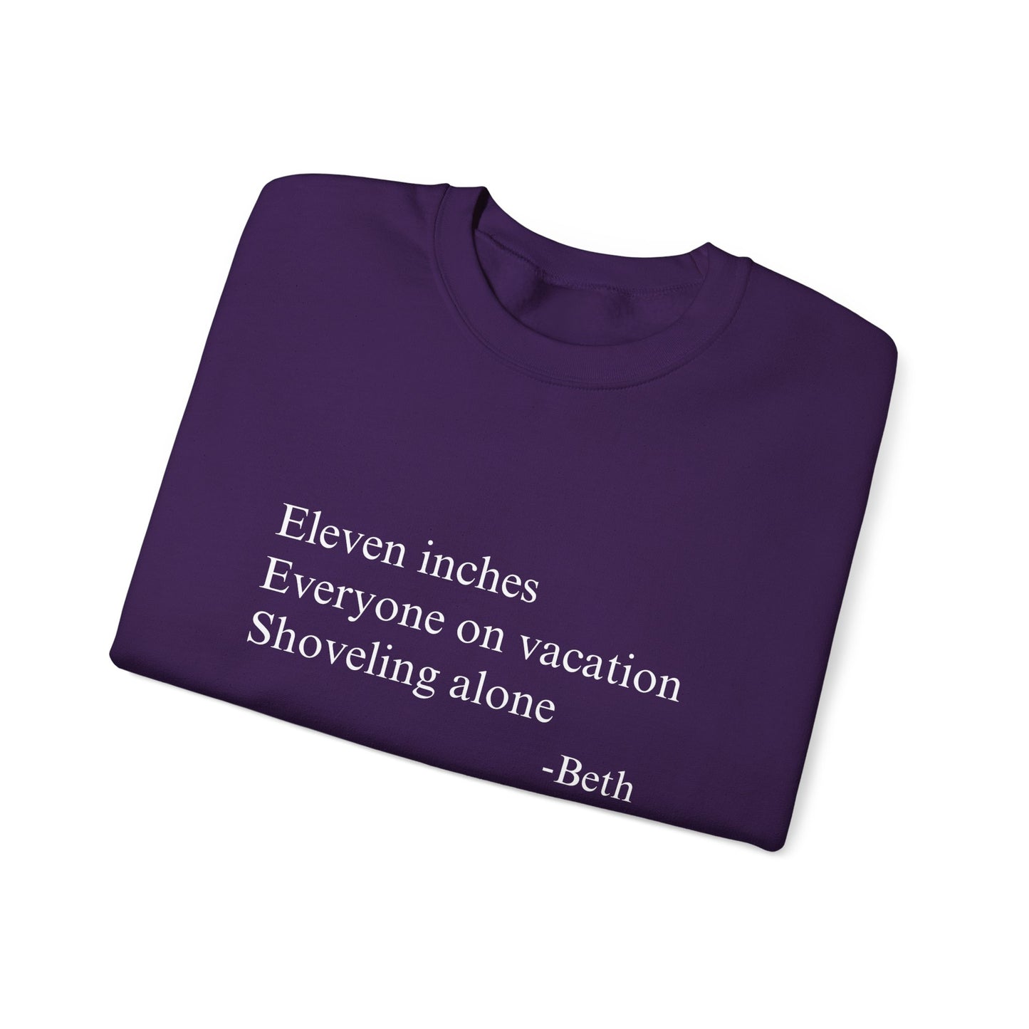 Eleven Inches Crewneck Sweatshirt