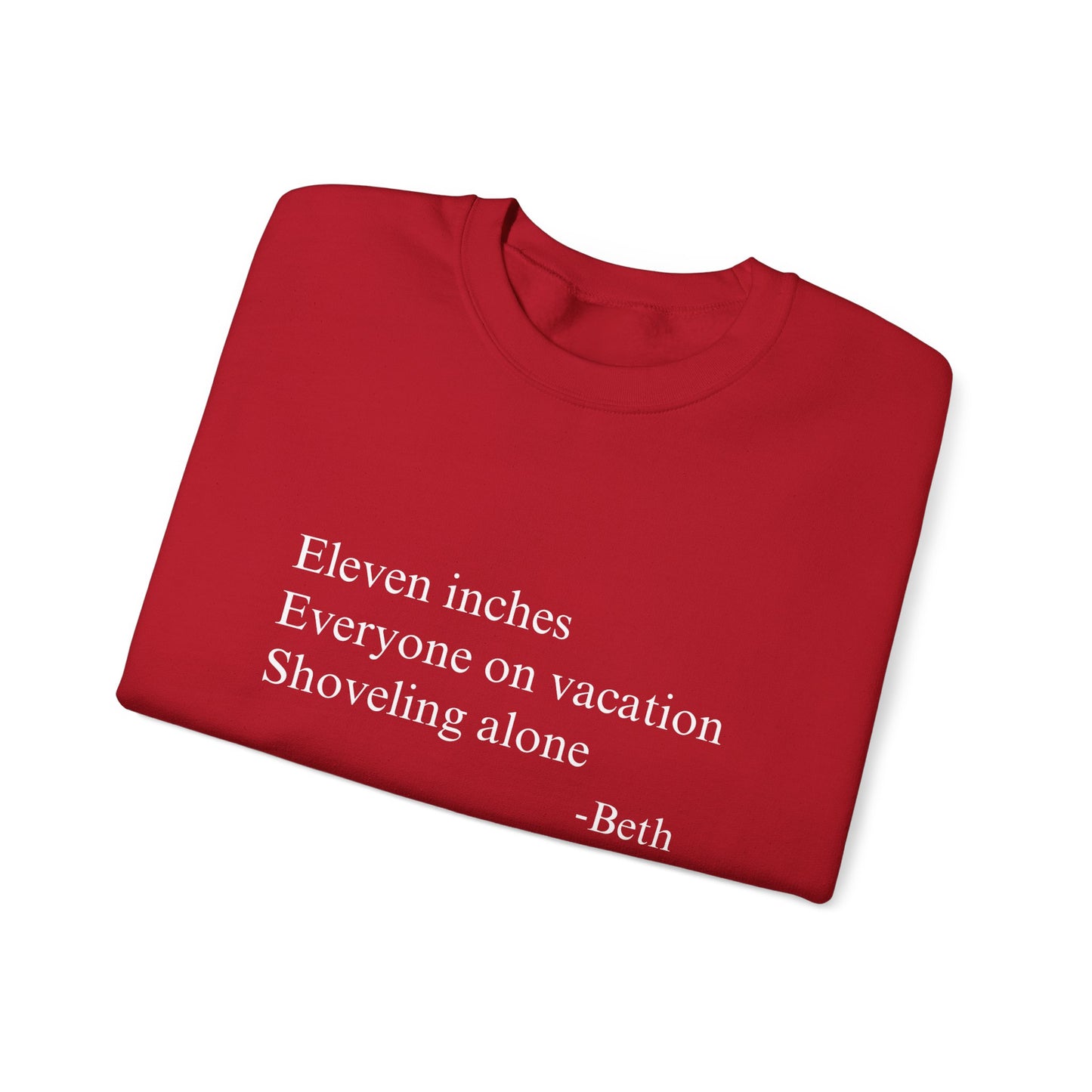 Eleven Inches Crewneck Sweatshirt