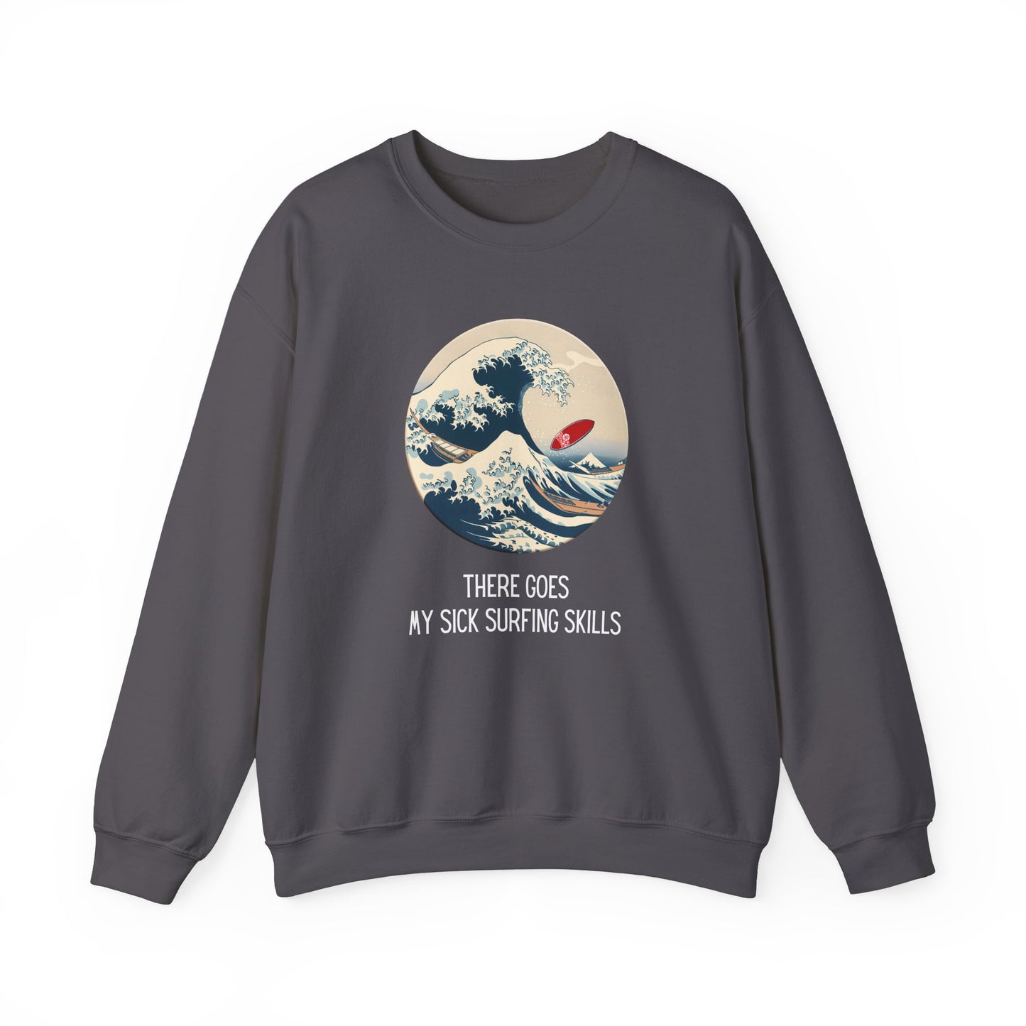Sick Surfing Skills Crewneck Sweatshirt