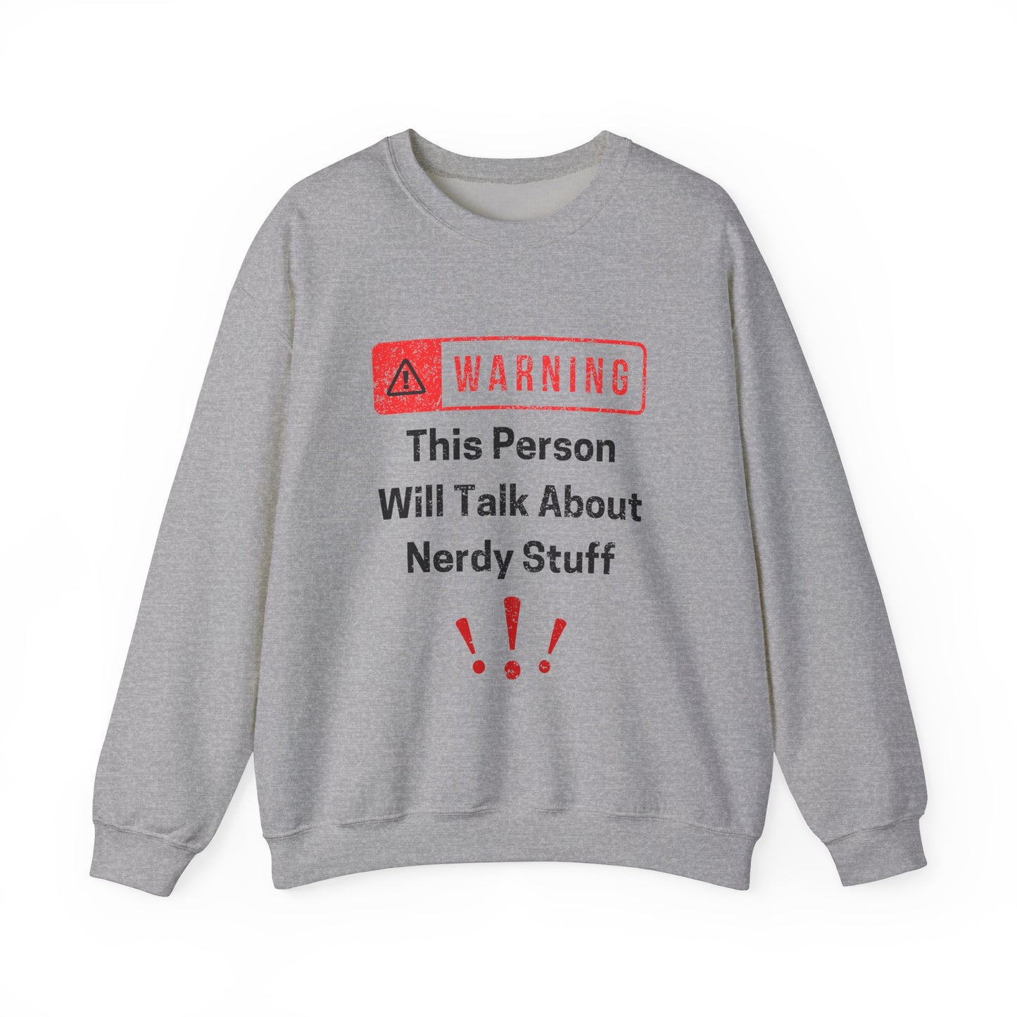 Nerdy Stuff Crewneck Sweatshirt