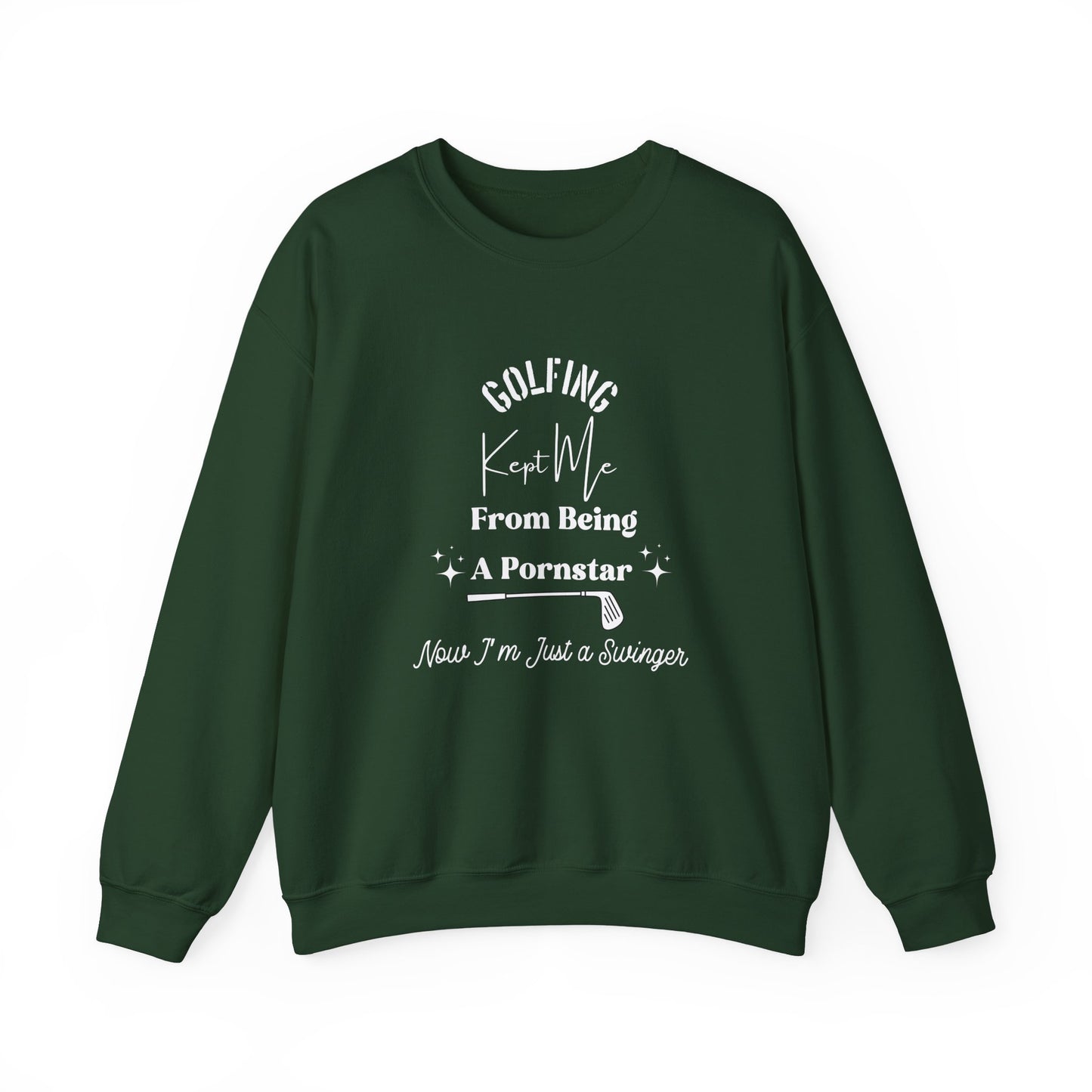 Golfing Pornstar Crewneck Sweatshirt