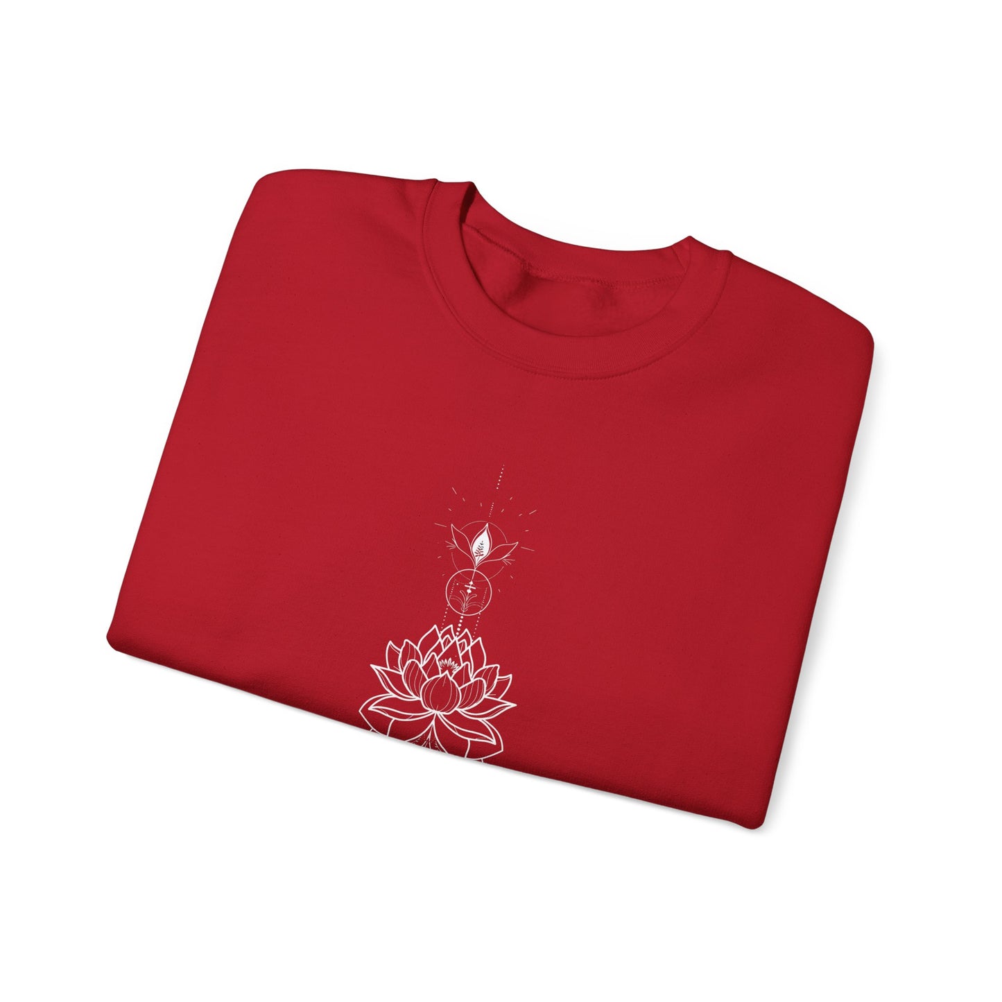 Unalome Lotus Crewneck Sweatshirt