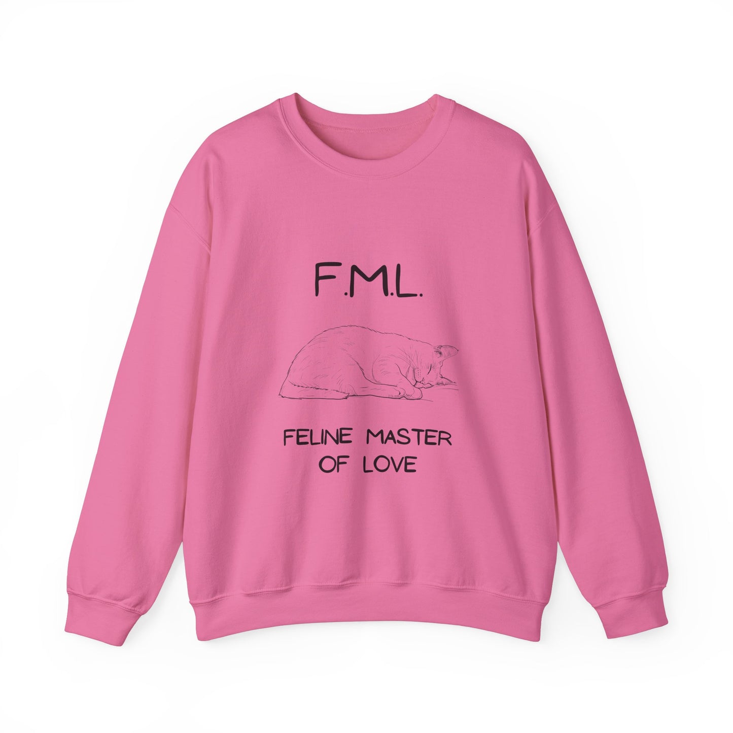 Feline Master of Love Crewneck Sweatshirt
