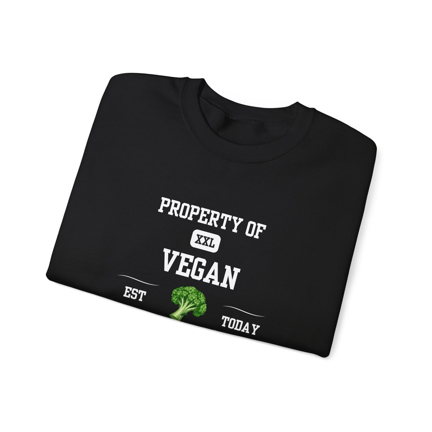 Property of Vegan University Crewneck Sweatshirt