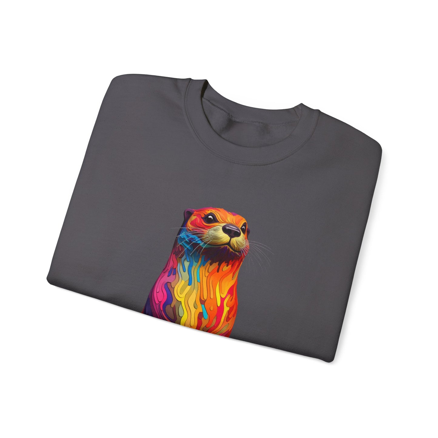 Colorful Otter Crewneck Sweatshirt