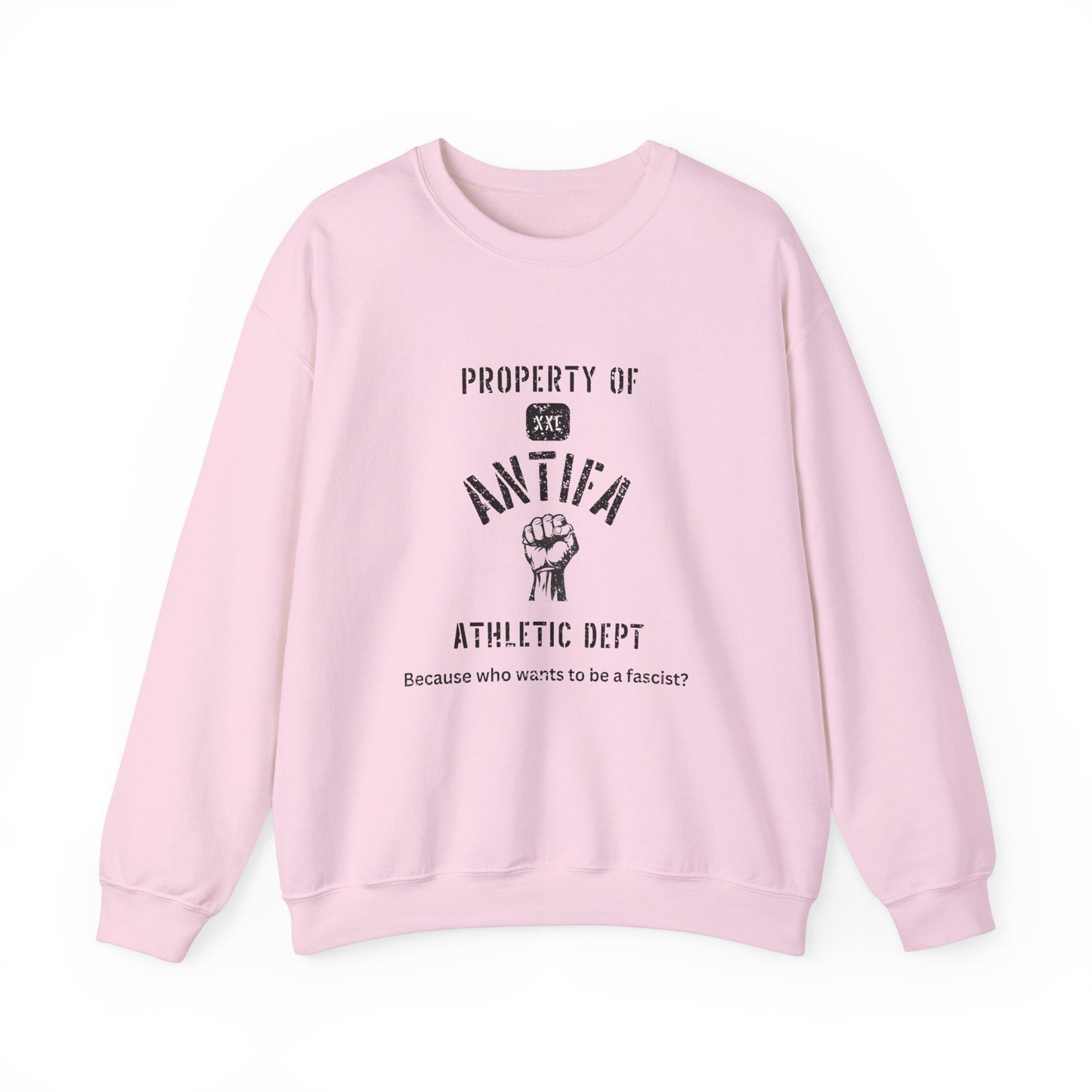 Property of Antifa University Crewneck Sweatshirt