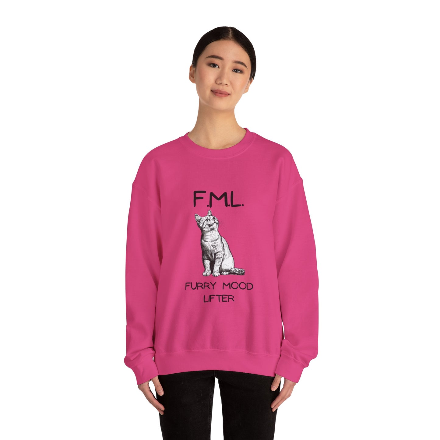 Furry Mood Lifter Crewneck Sweatshirt