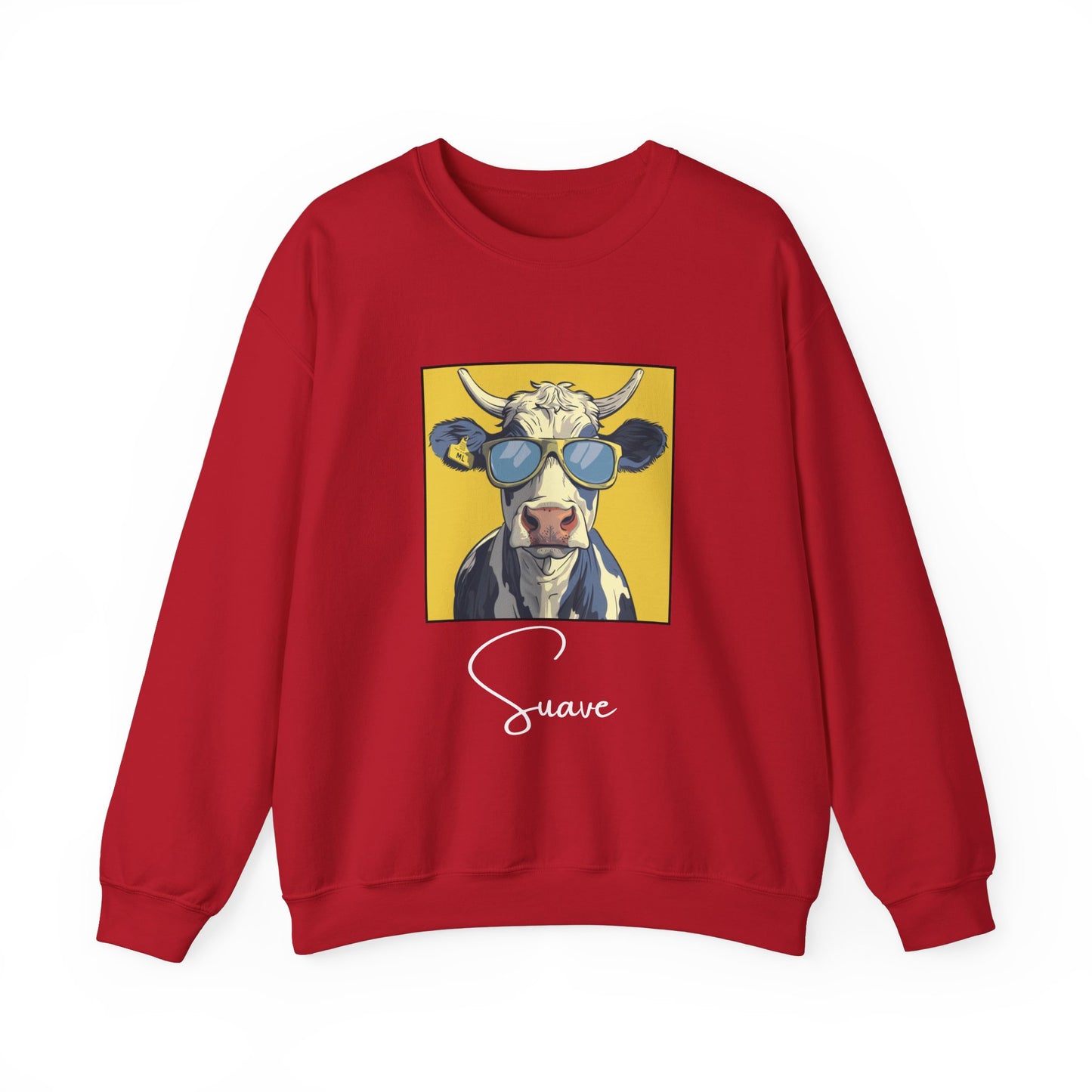 Suave Cow Crewneck Sweatshirt