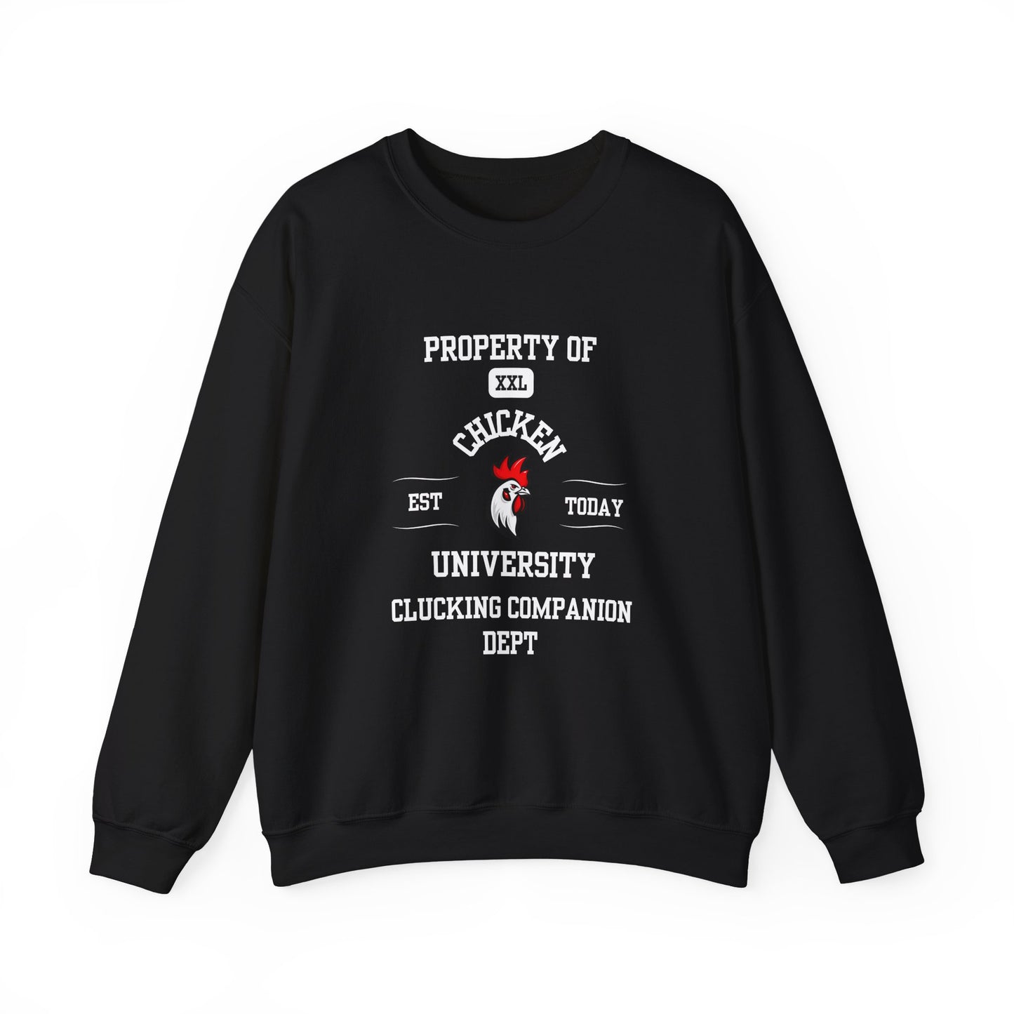 Property of Chicken University Crewneck Sweatshirt