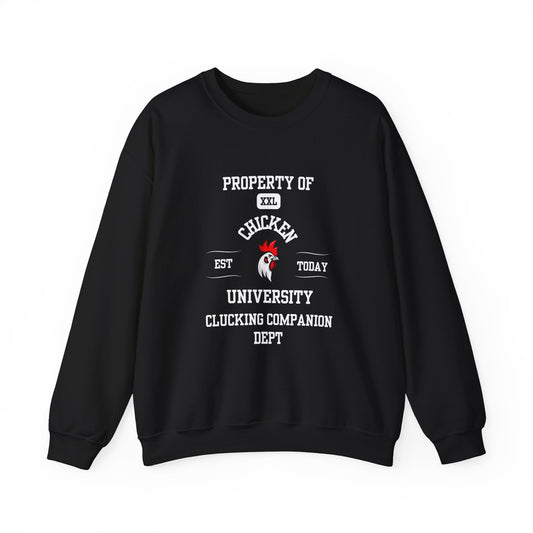 Property of Chicken University Crewneck Sweatshirt