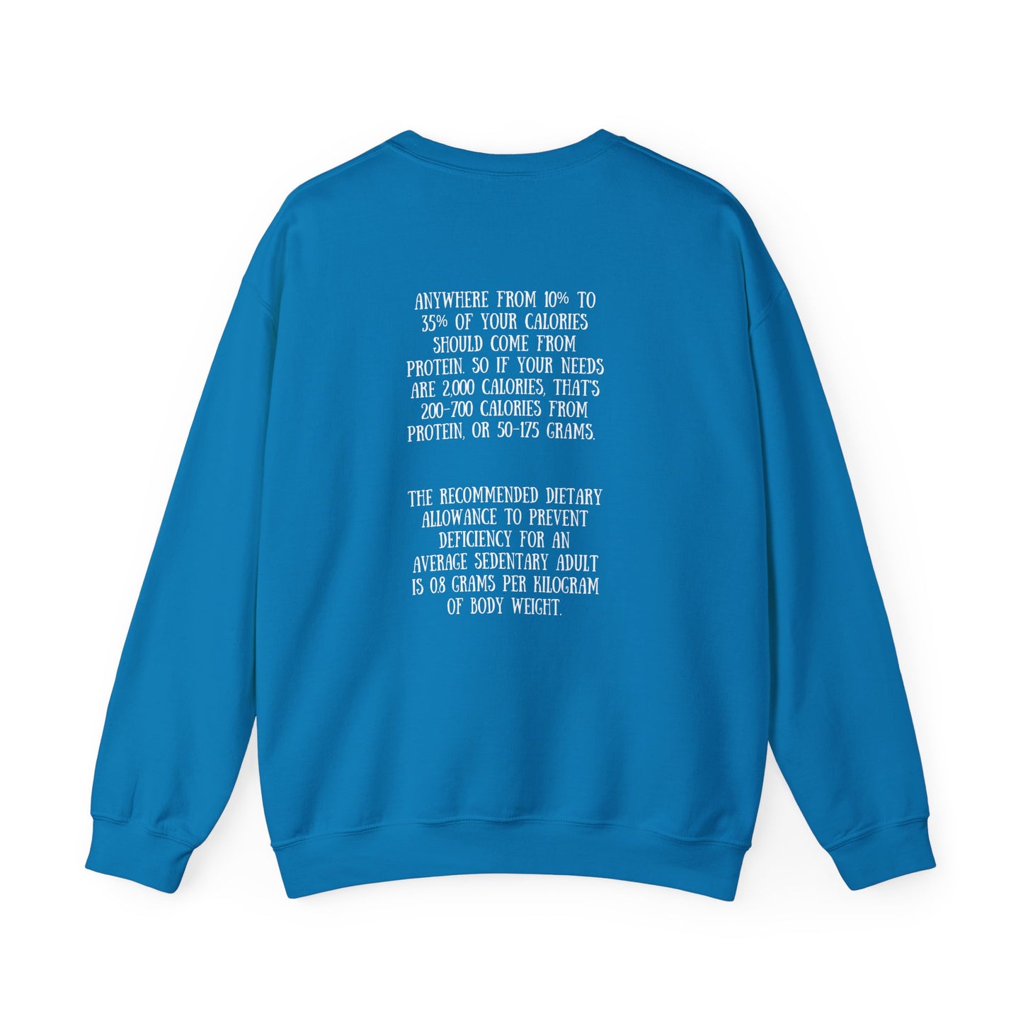 Vegan Protein Crewneck Sweatshirt