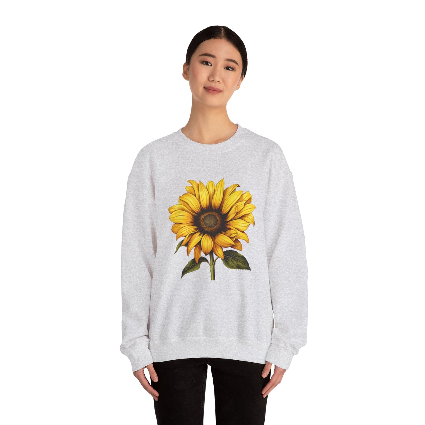 Sunflower Grunge Crewneck Sweatshirt