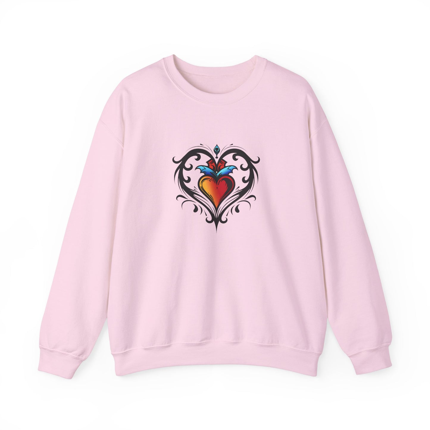 Tattoo Heart Crewneck Sweatshirt