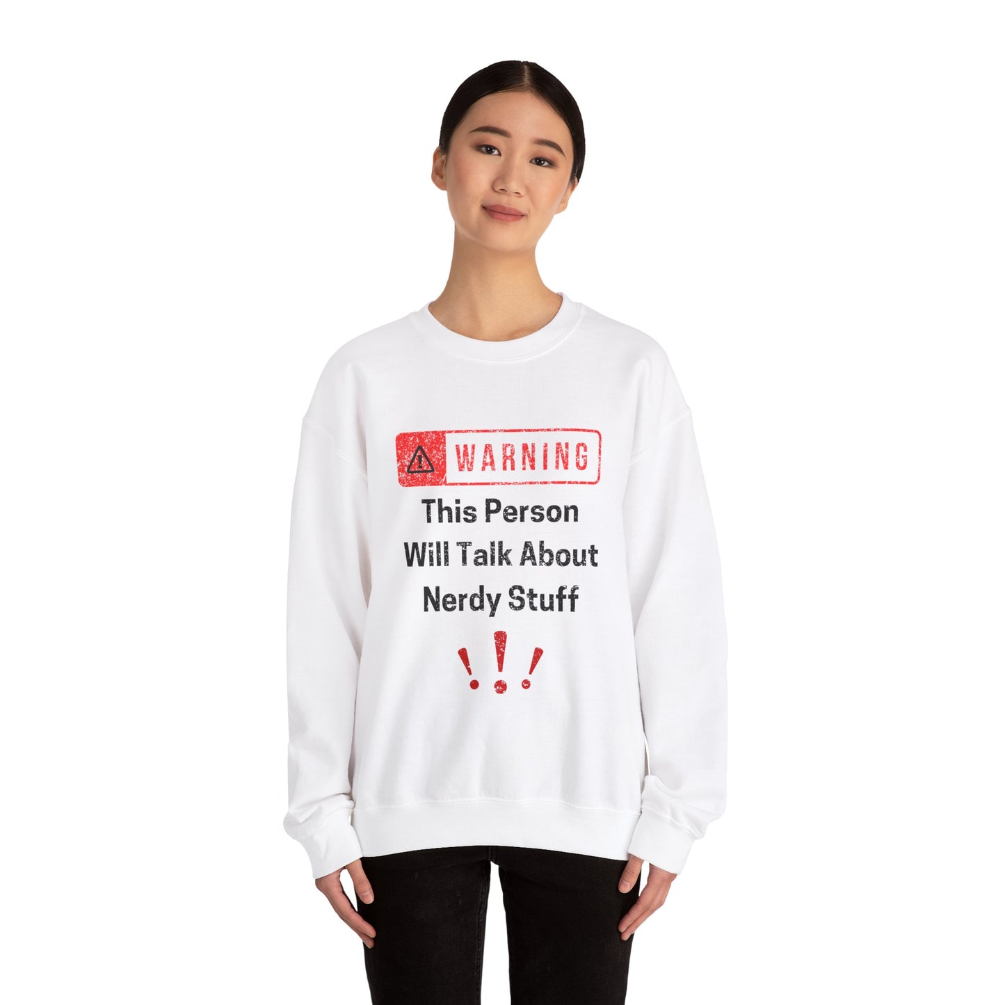 Nerdy Stuff Crewneck Sweatshirt