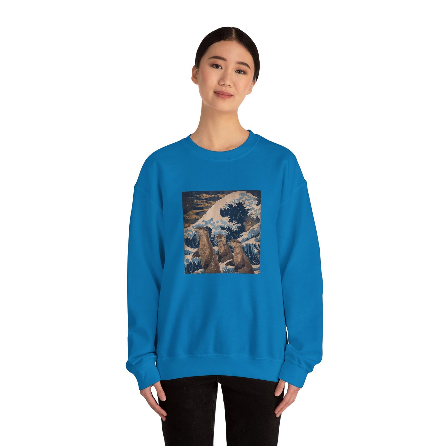 Otter Wave Crewneck Sweatshirt
